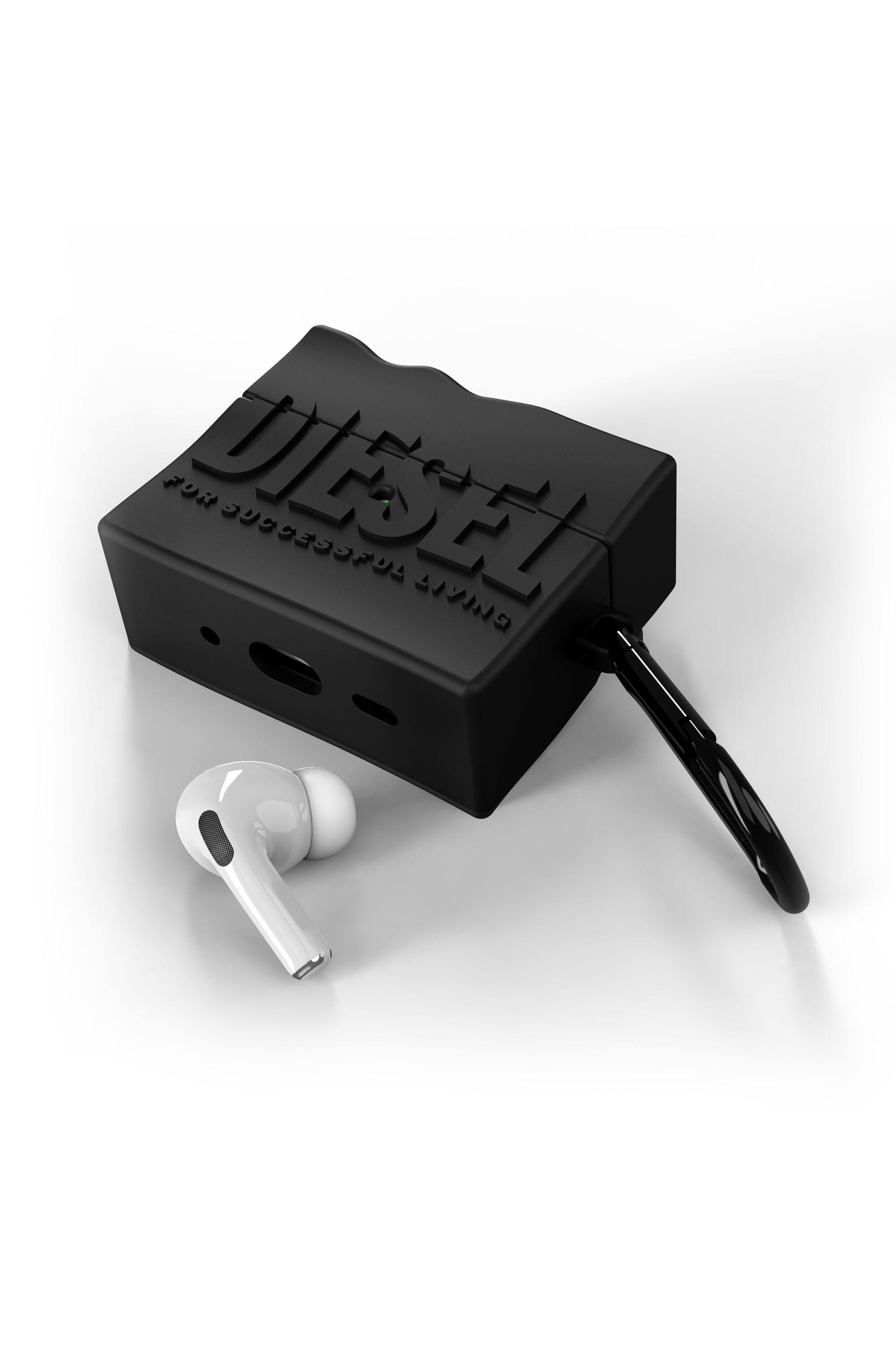 Diesel - 60080 AIRPOD CASE, Black - Image 4