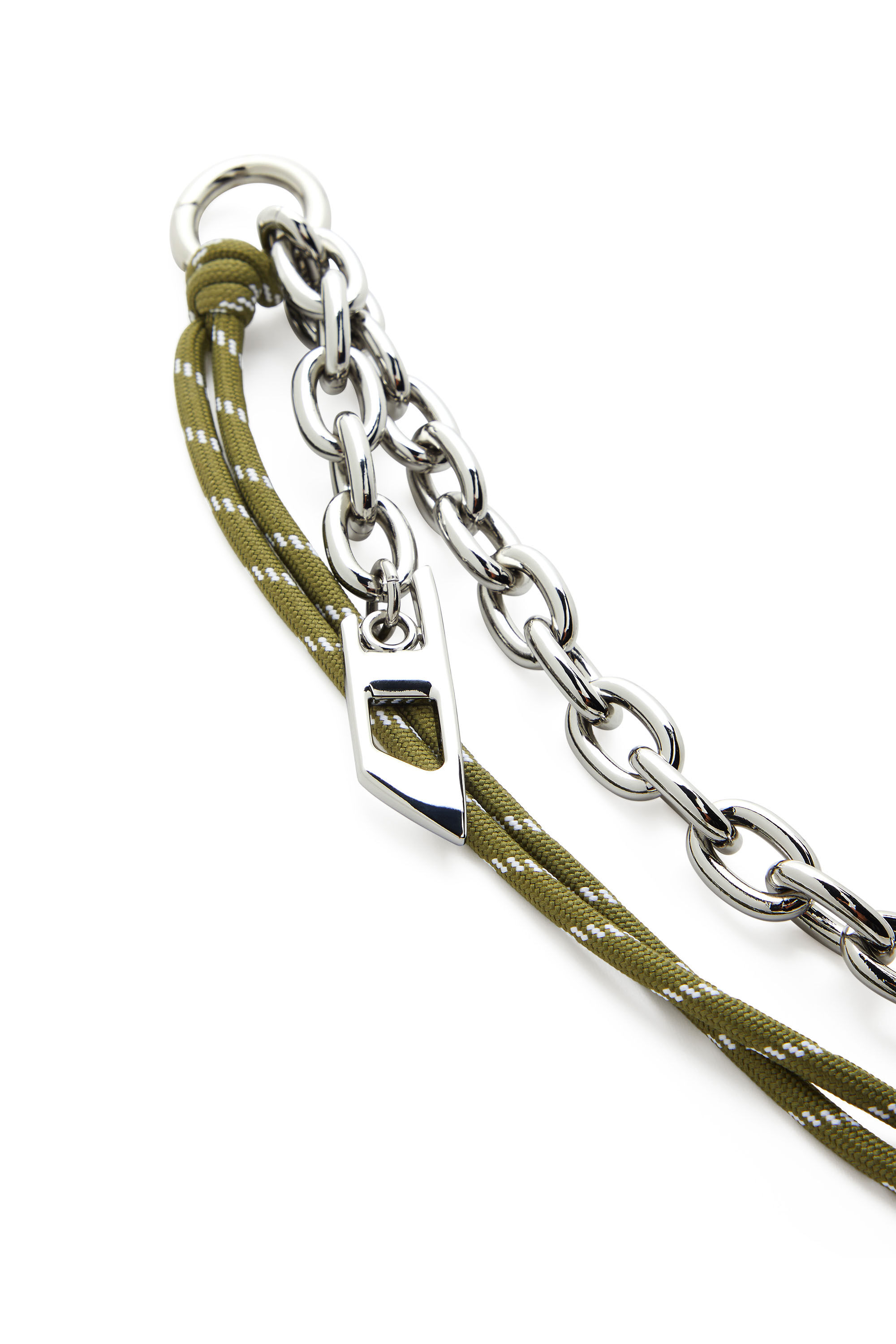 CHAIN-D L, Silver/Green