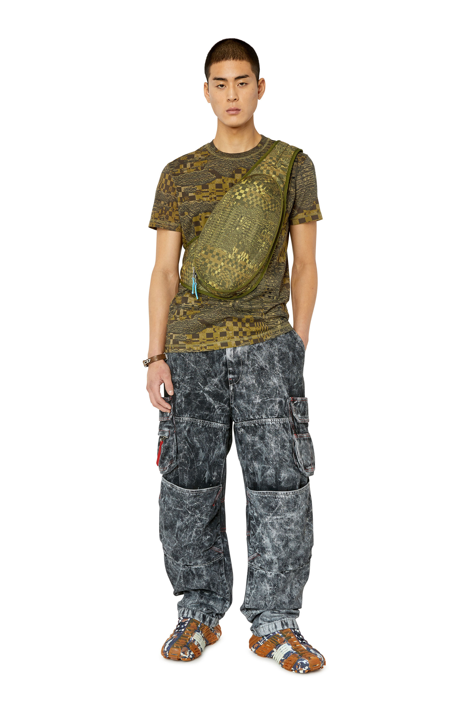Diesel - T-DIEGOR-G1, Olive Green - Image 1