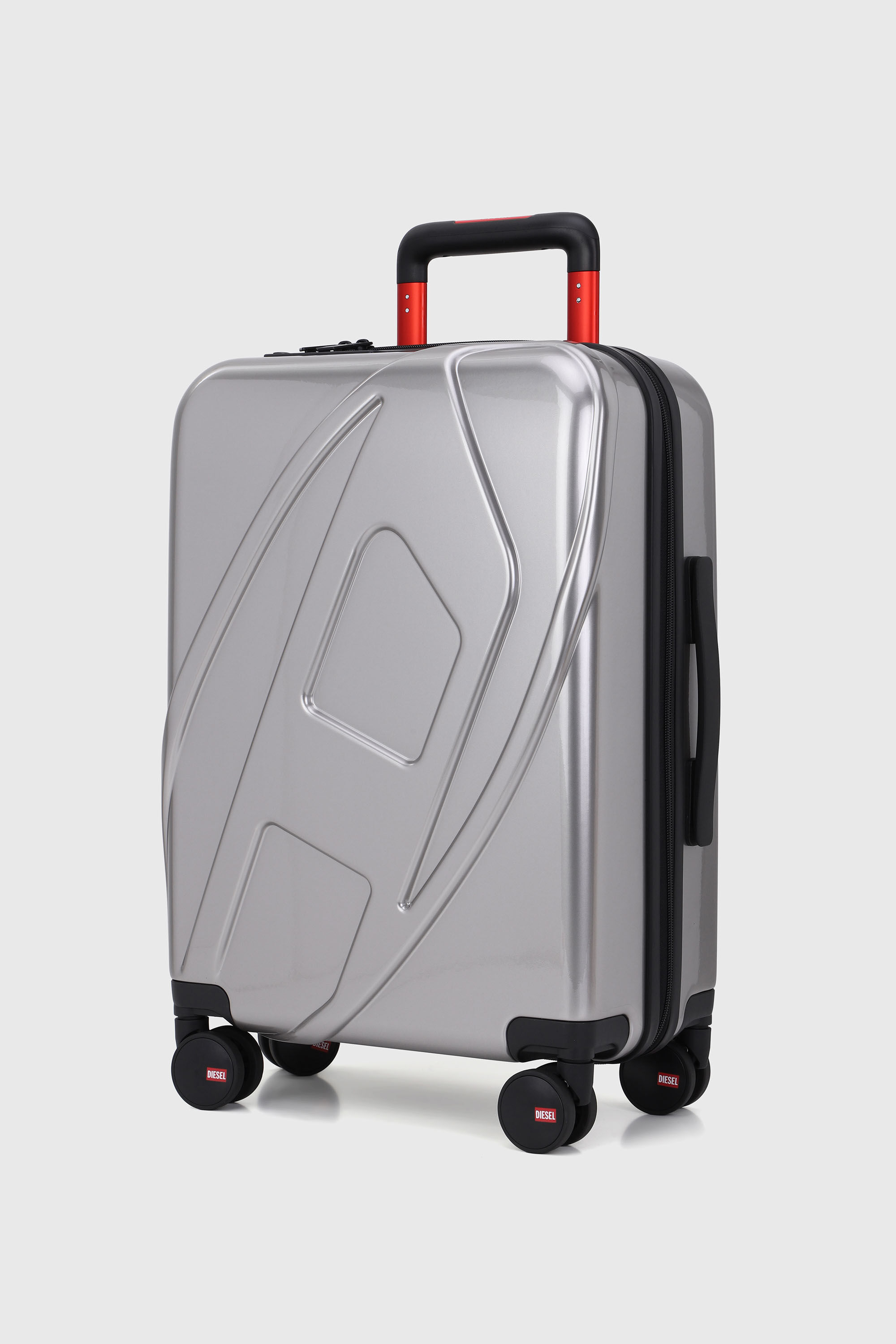 Diesel - LU0043 HARD LUGGAGE - DSL012, Unisex's Oval D suitcase size S in Grey - 5