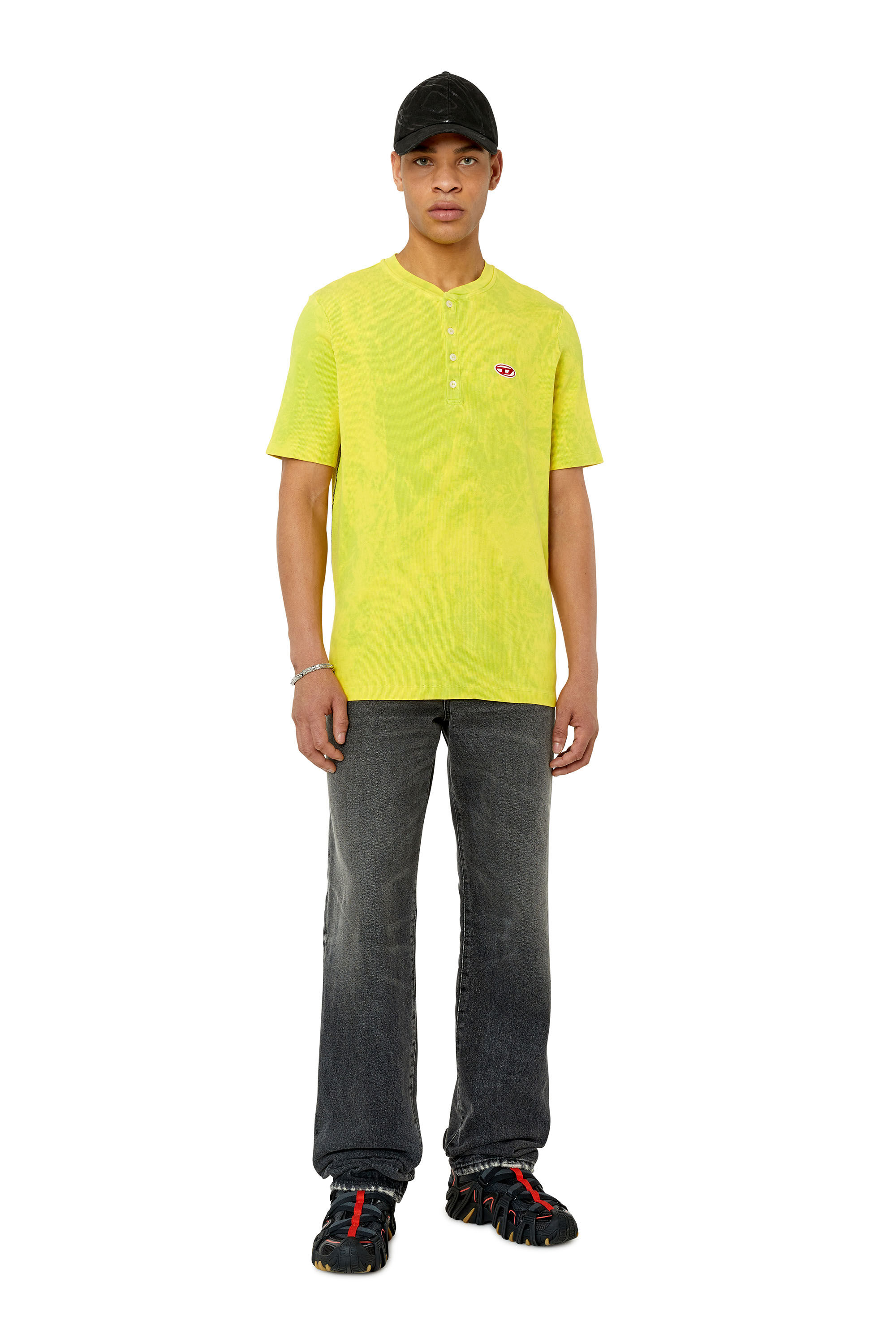 Diesel - T-JUSTRIB, Green Fluo - Image 1