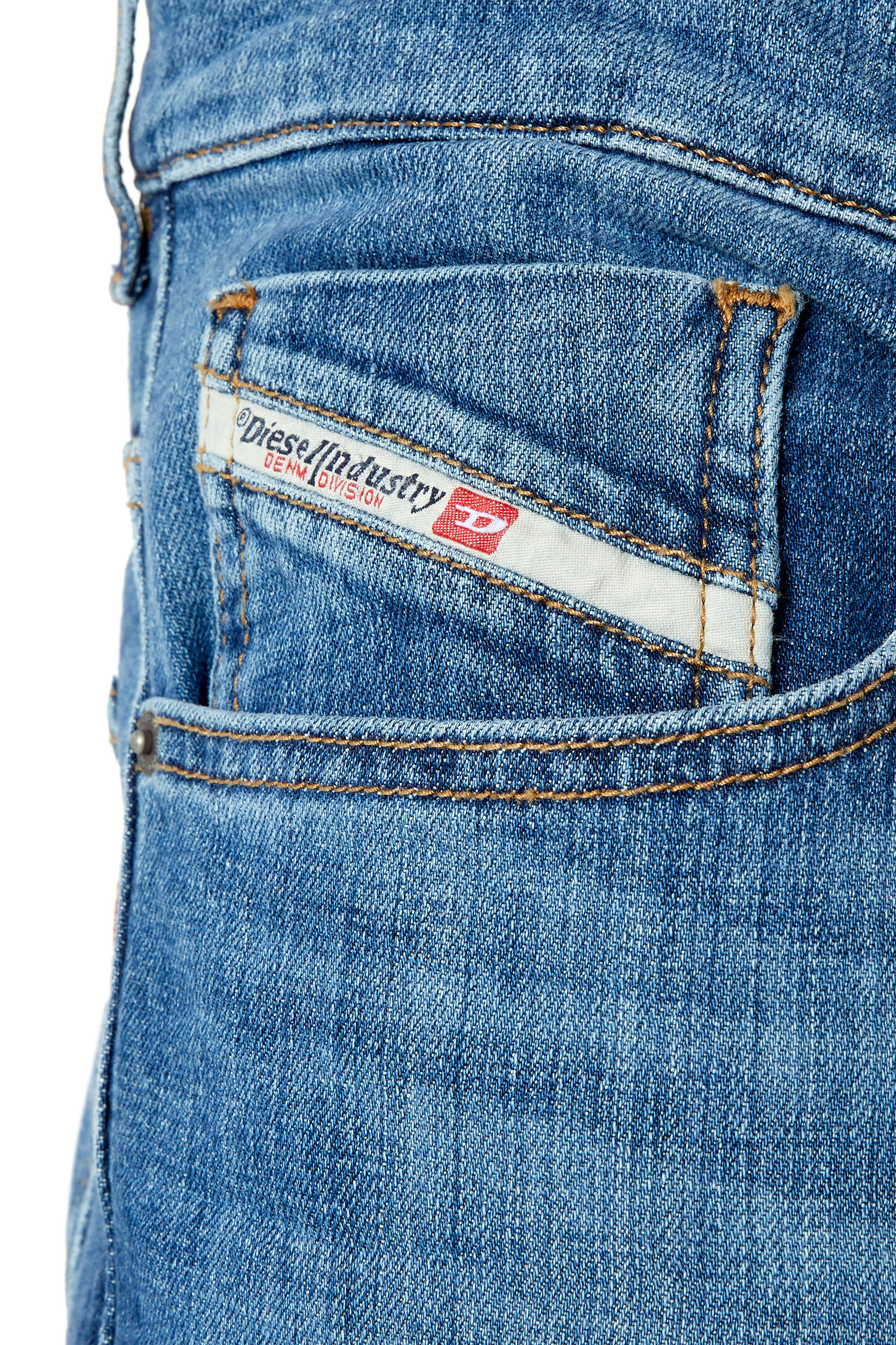 Diesel - 2006 D-Fining 0EKAI Tapered Jeans, Medium blue - Image 5