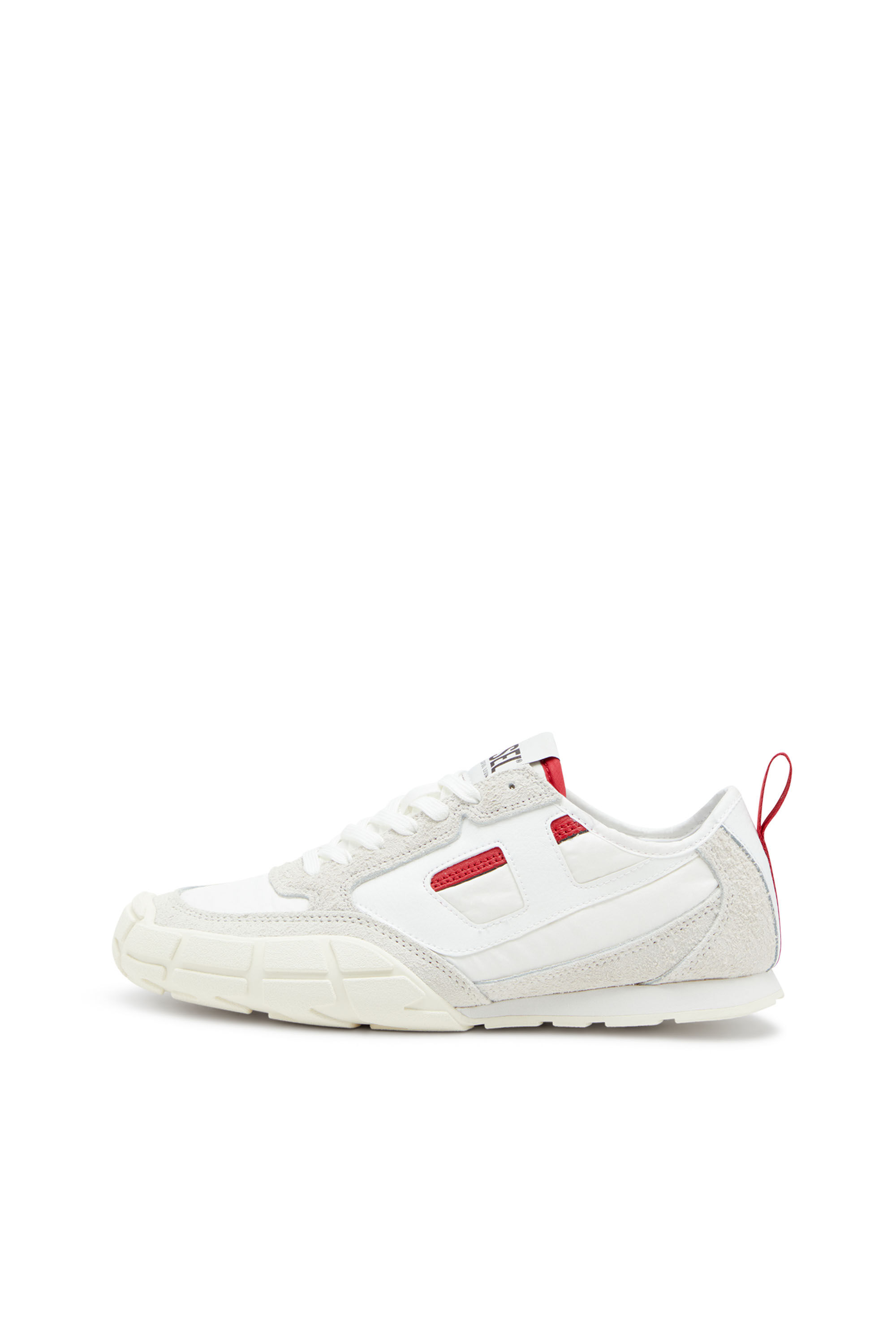 Diesel - S-PAGODHA LOW W, Woman's Sneakers in leather, suede and ripstop in null - 7