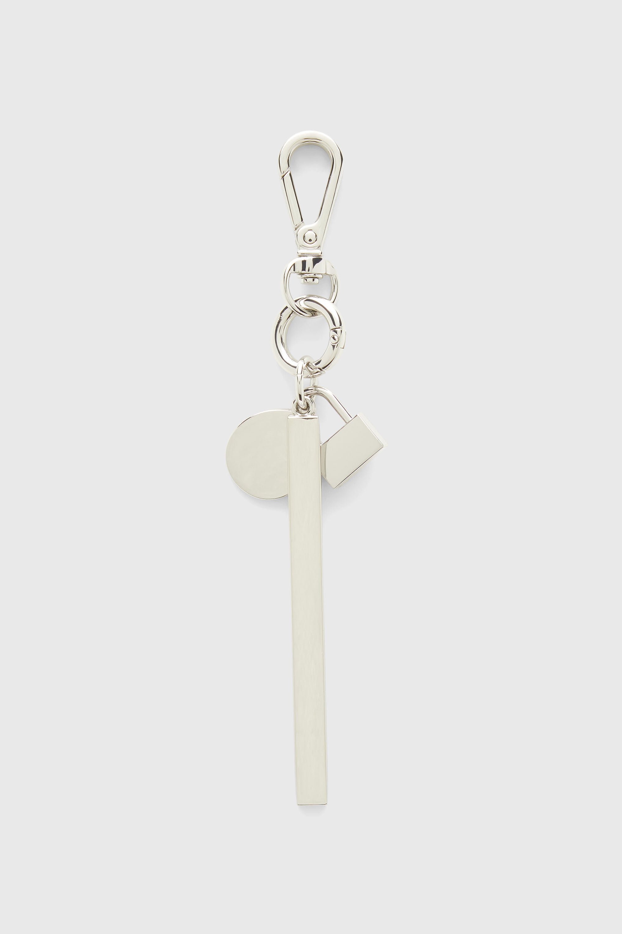 Diesel - TINDER CHARM, Unisex's Degrad&eacute; metal keyring in Silver/Pink - 2