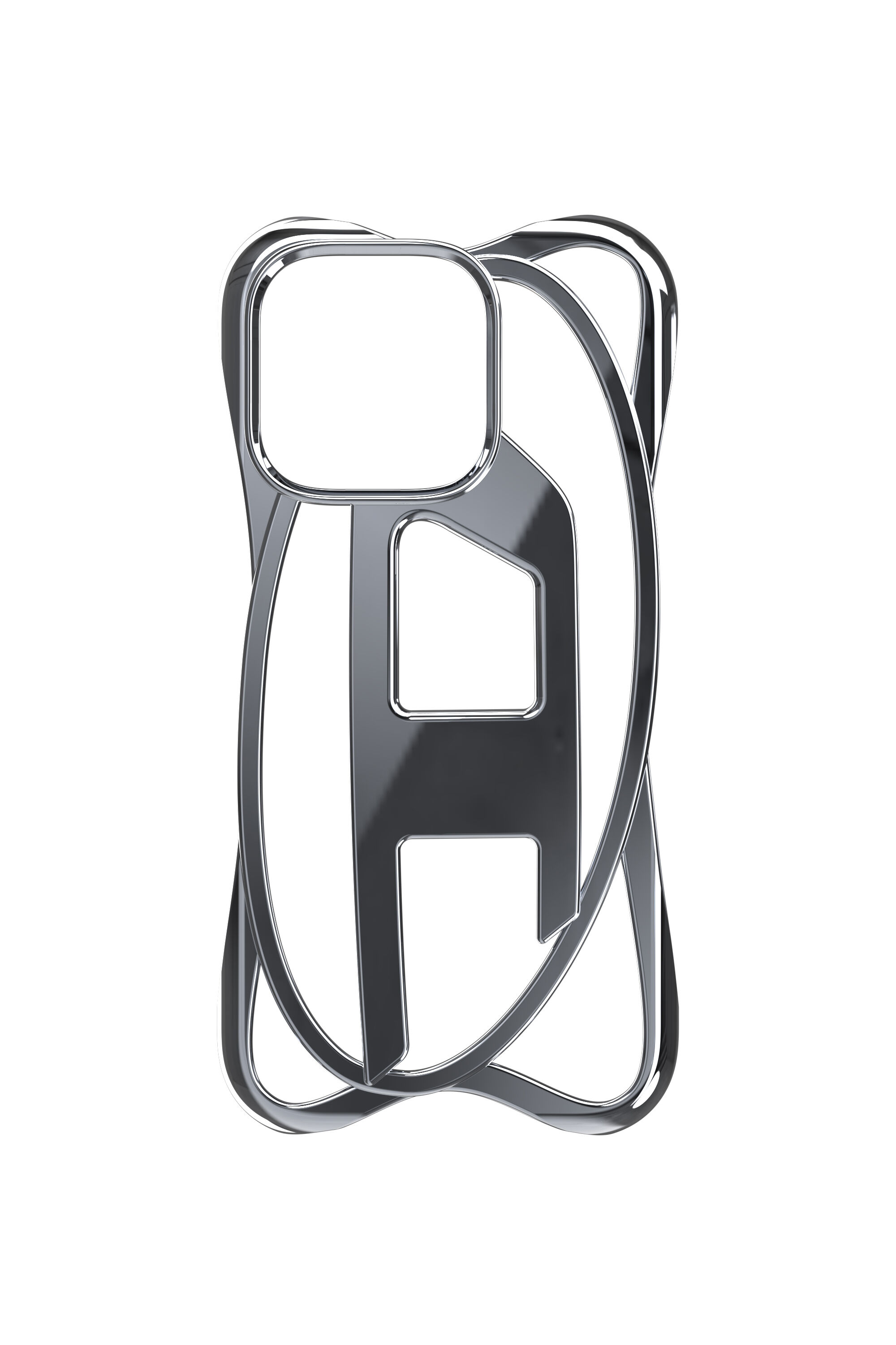 Women's Caged D Case iPhone 16 Pro | Grey | Diesel