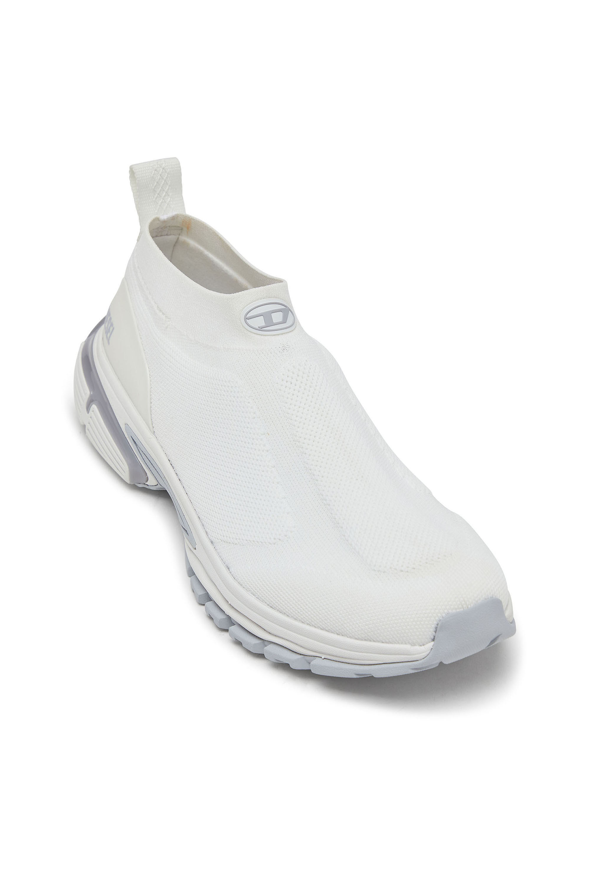 Diesel - S-PRO-V-DENSE-SOCKS, Man's Pro-V-Dense-Slip-on knit sock sneakers in White - 6