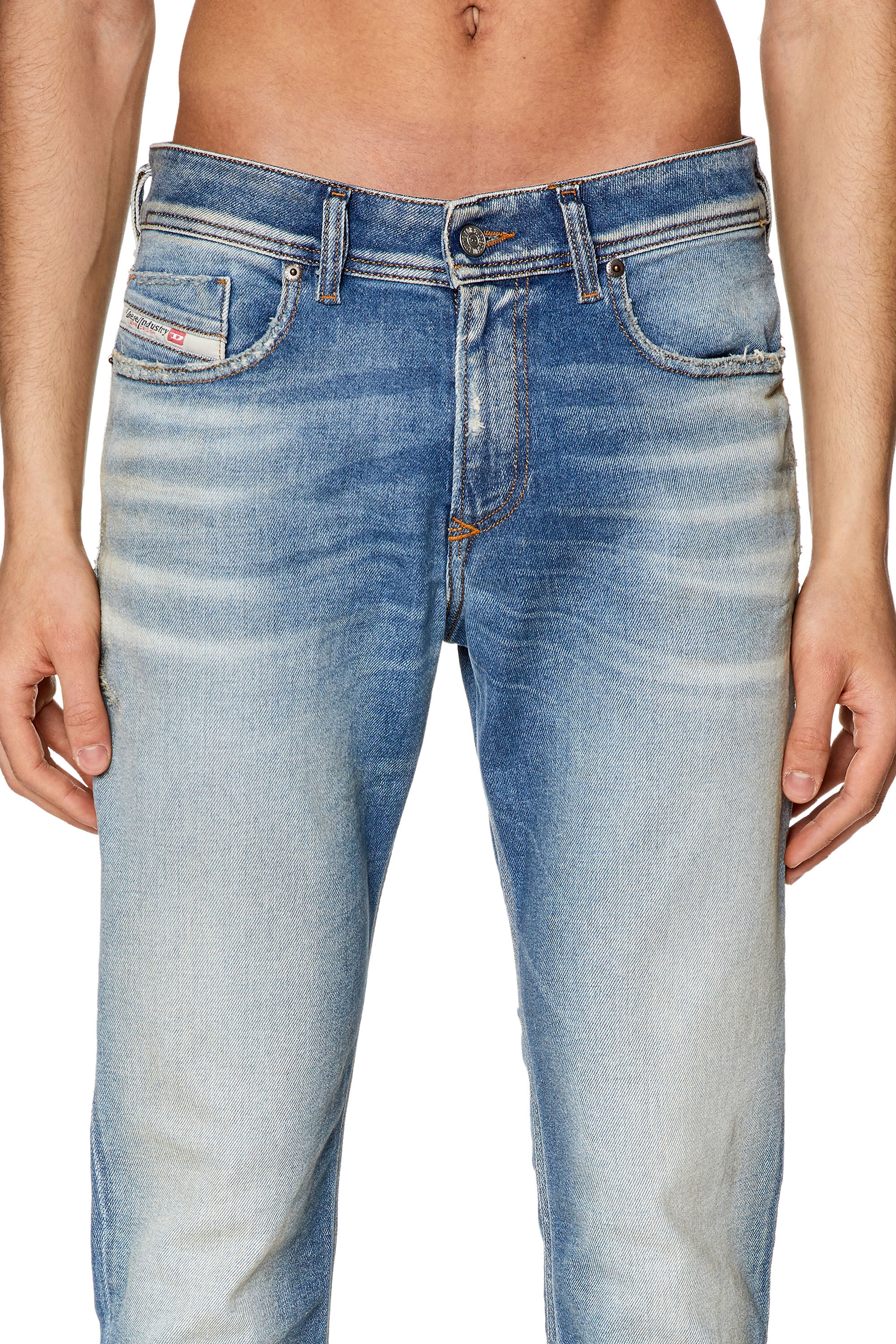 Diesel - Skinny Jeans 1979 Sleenker 09G26, Light Blue - Image 5