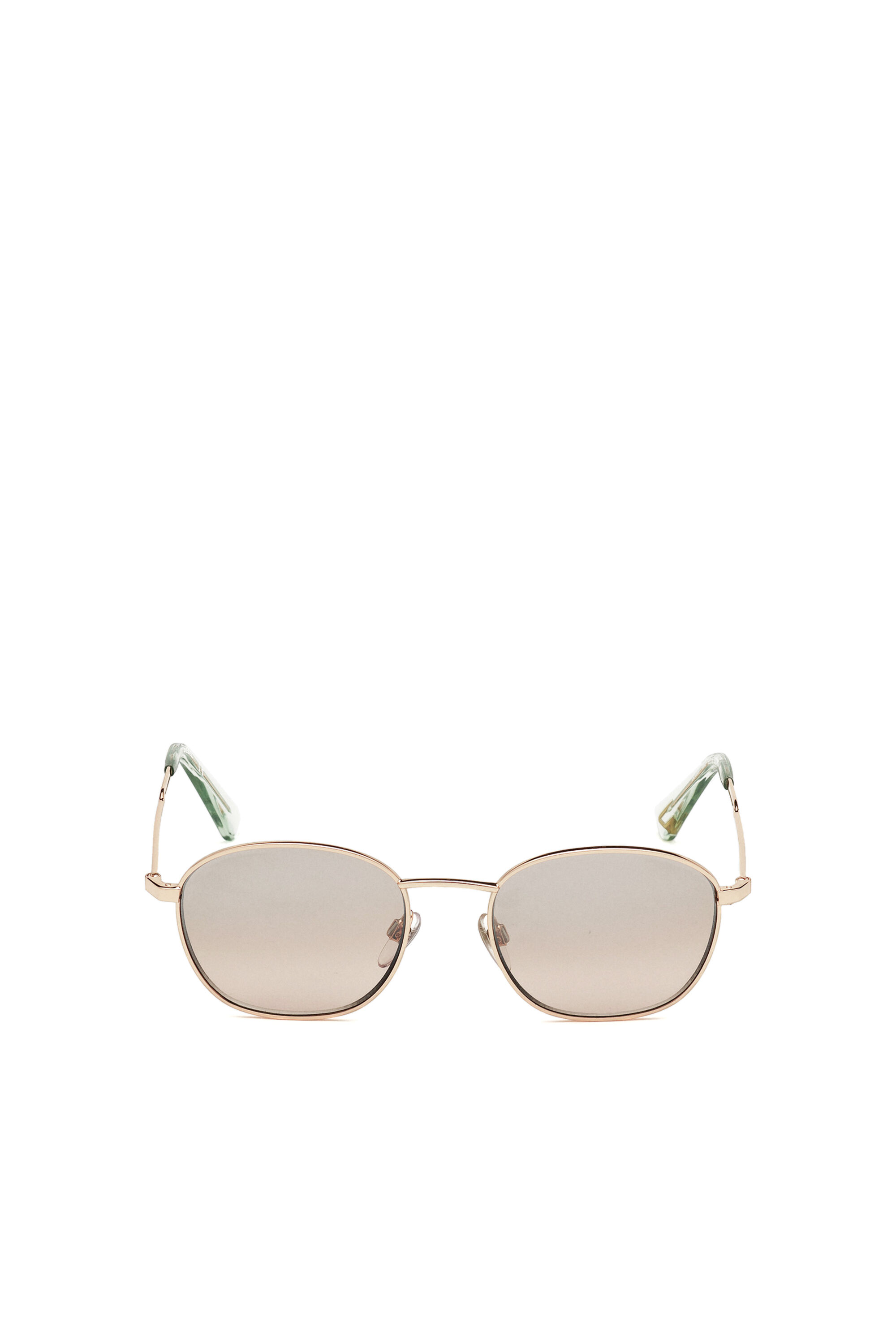 Diesel - DL0307, Unisex's Unisex sunglasses with rounded silhouette in Face Powder - 1