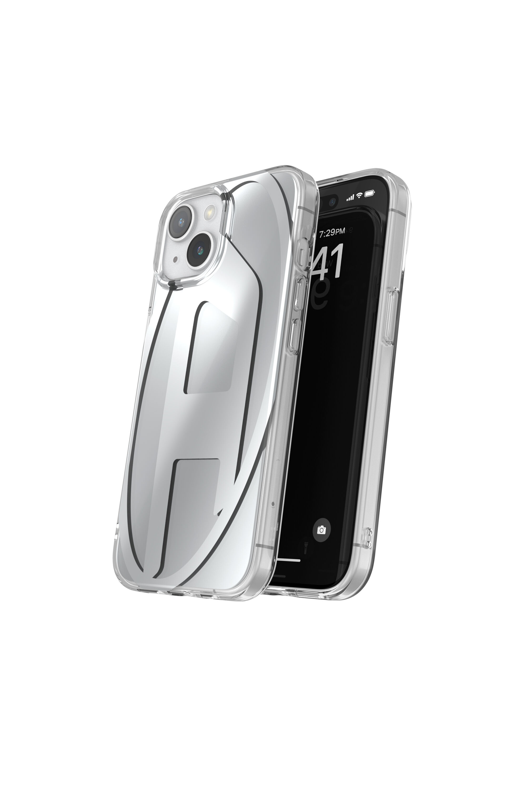 Oval D case iP15 | Silver | Diesel