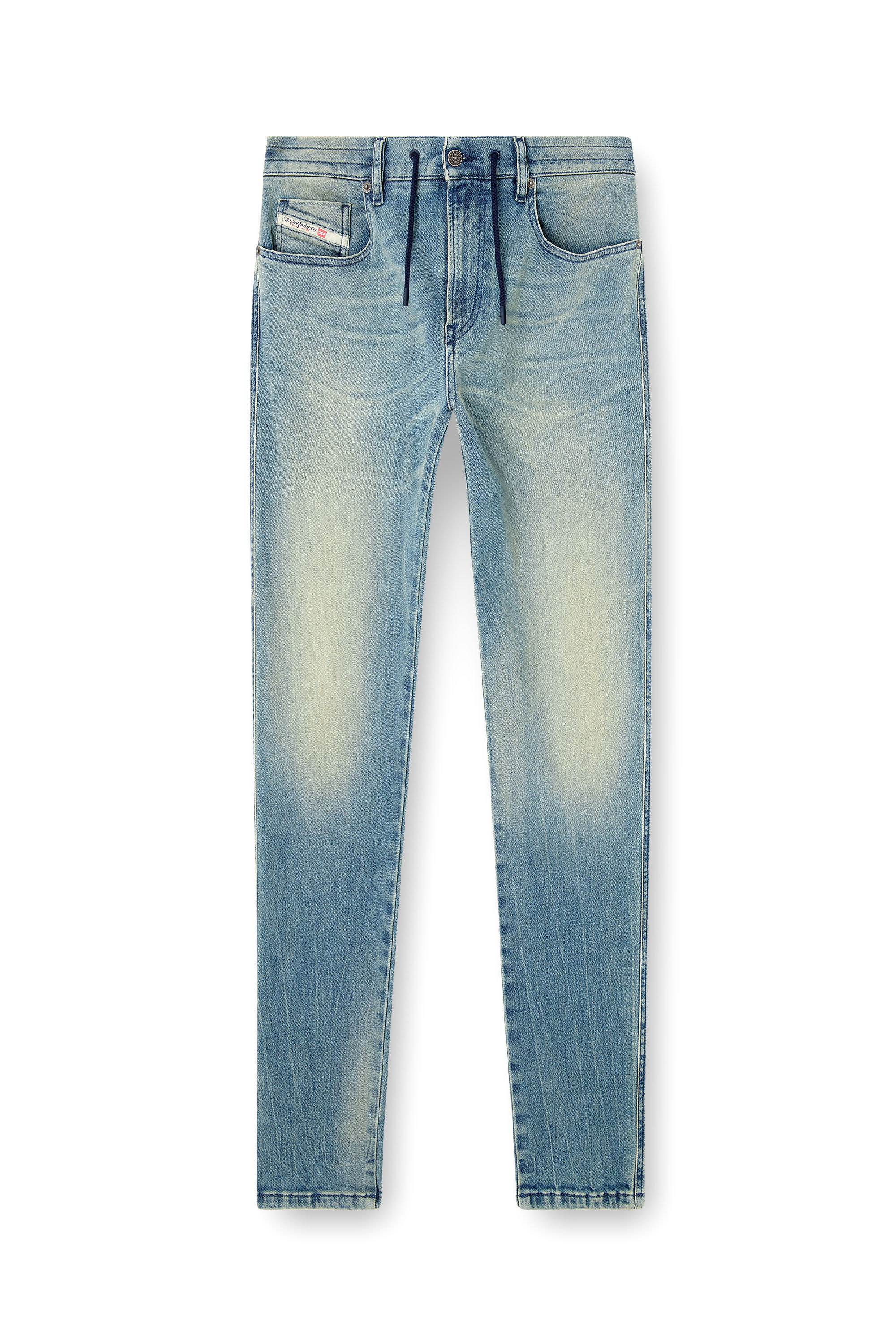 Diesel - Man's Slim 2060 D-Strukt Joggjeans® 09M31, Light Blue - 2