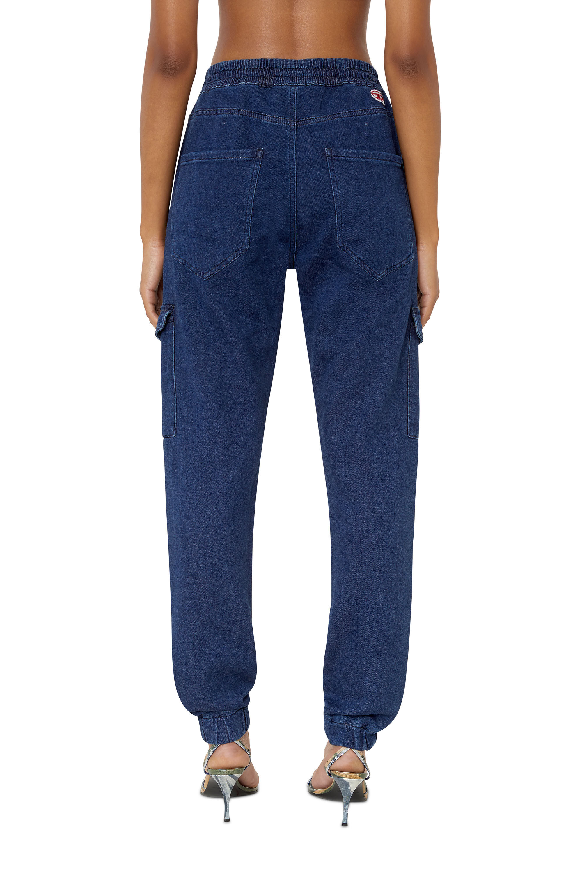 Diesel - D-Ursy Track Denim 069ZQ Slim, Dark Blue - Image 4