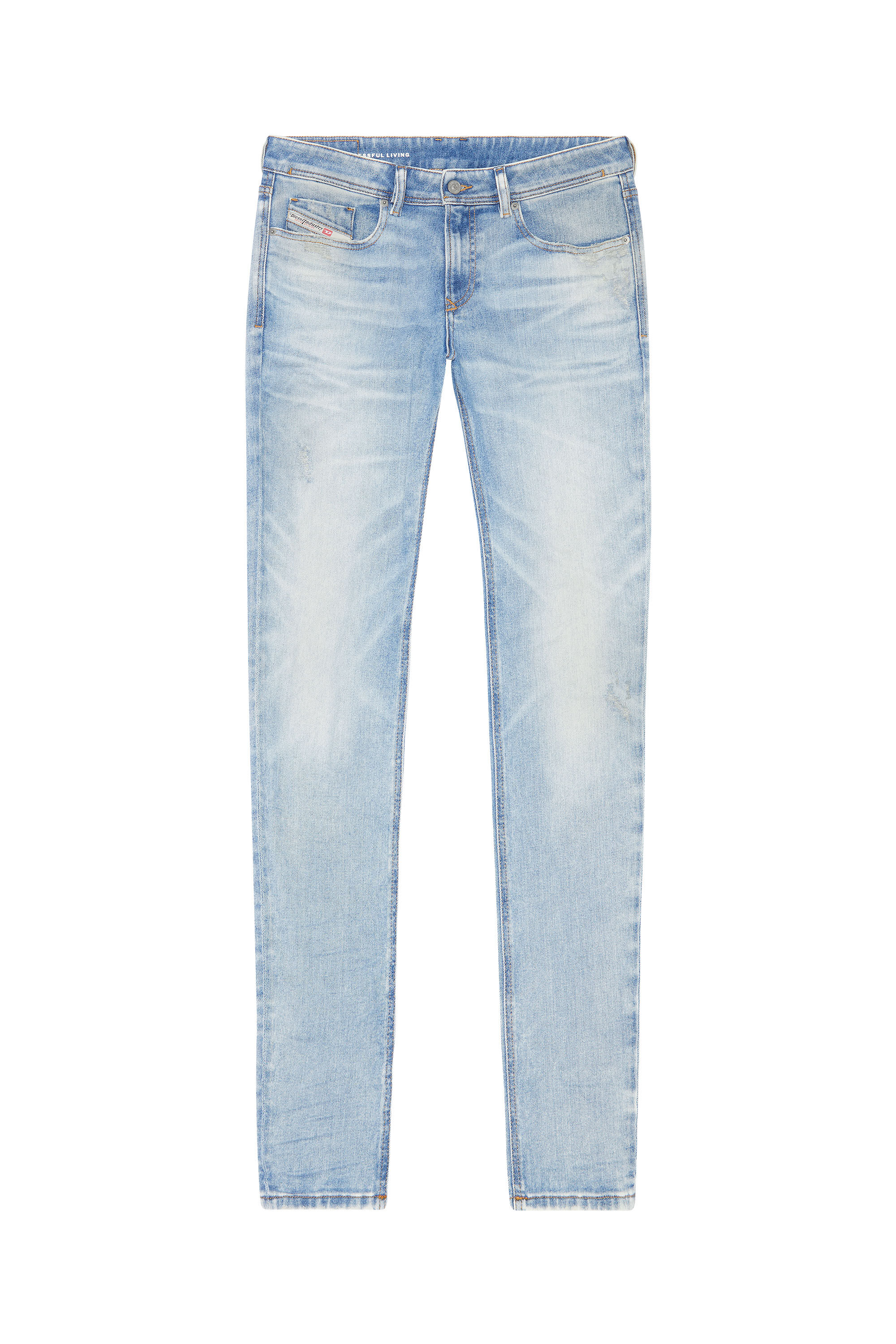 Diesel - Skinny Jeans 1979 Sleenker 09G39, Light Blue - Image 2