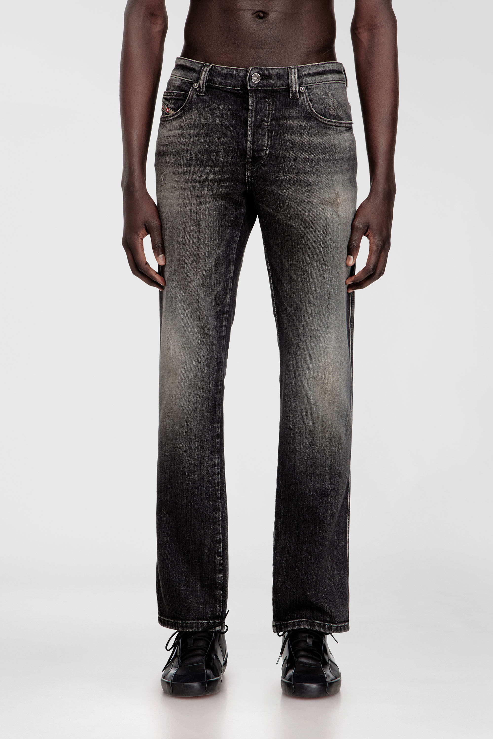 Diesel - Man's Slim Jeans 1993 D-Vyl 0ADBU, Black - 2
