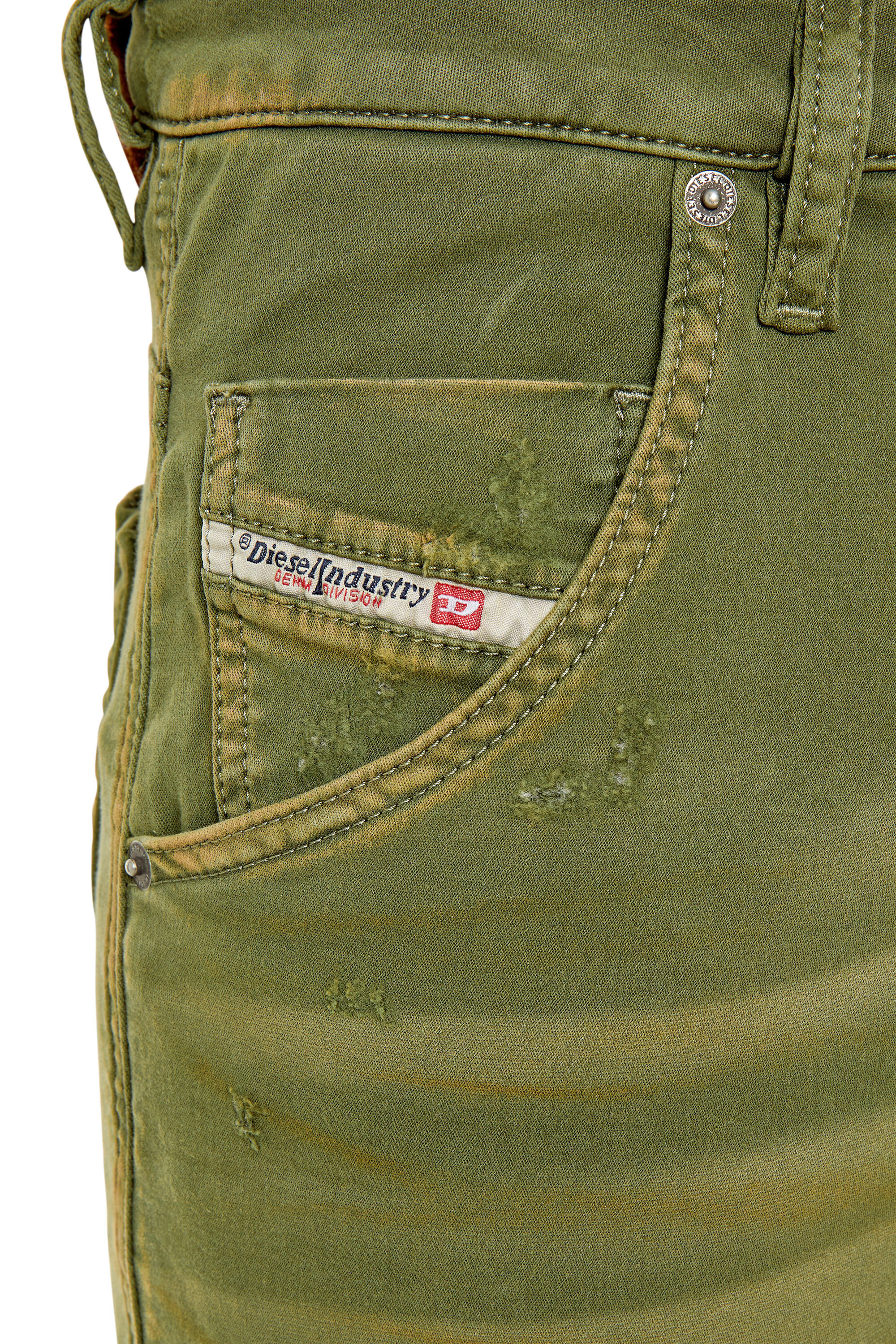 Diesel - Krooley JoggJeans® 09E98 Tapered, Green - Image 5
