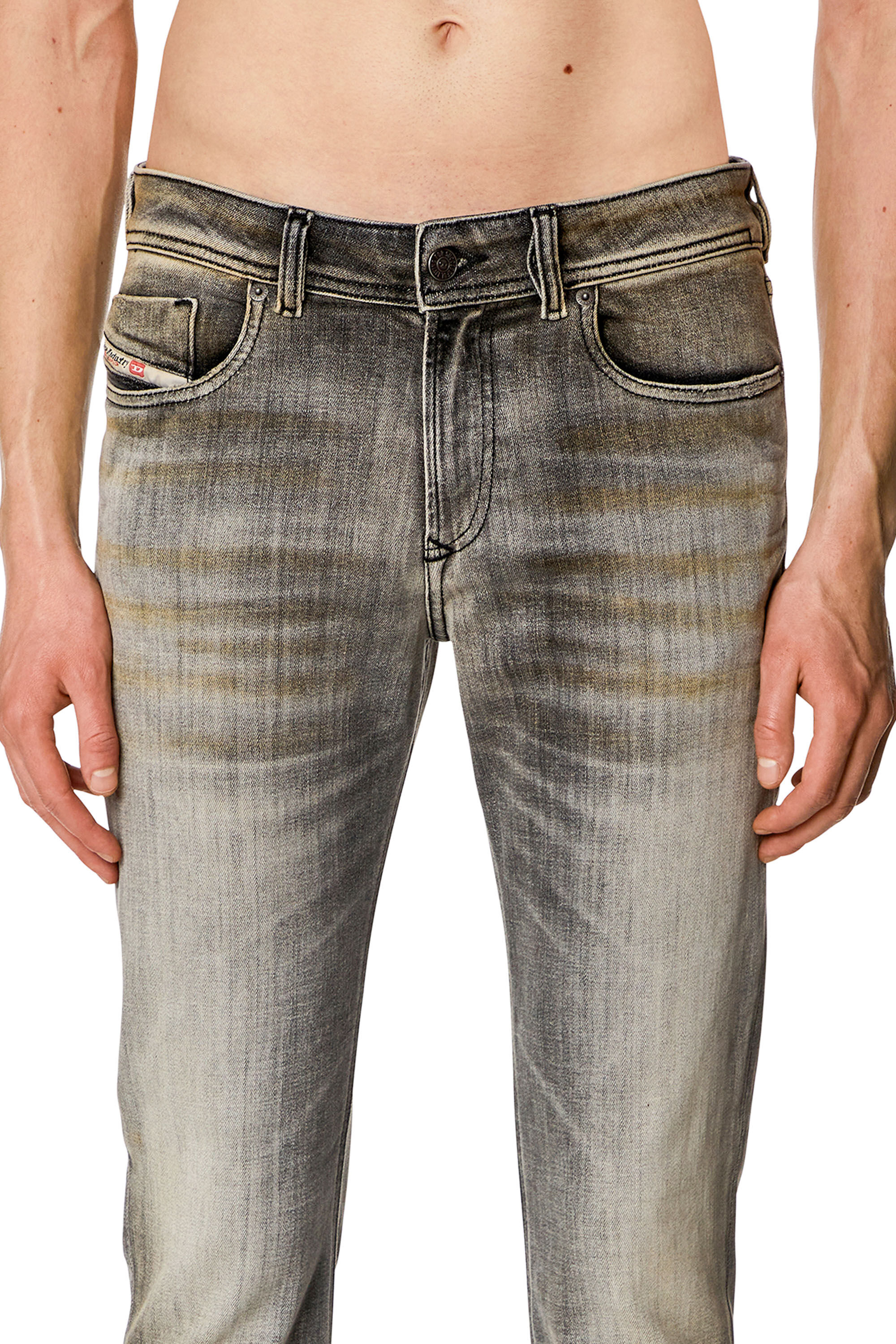 Men's Skinny Jeans | Grey | Diesel 1979 Sleenker