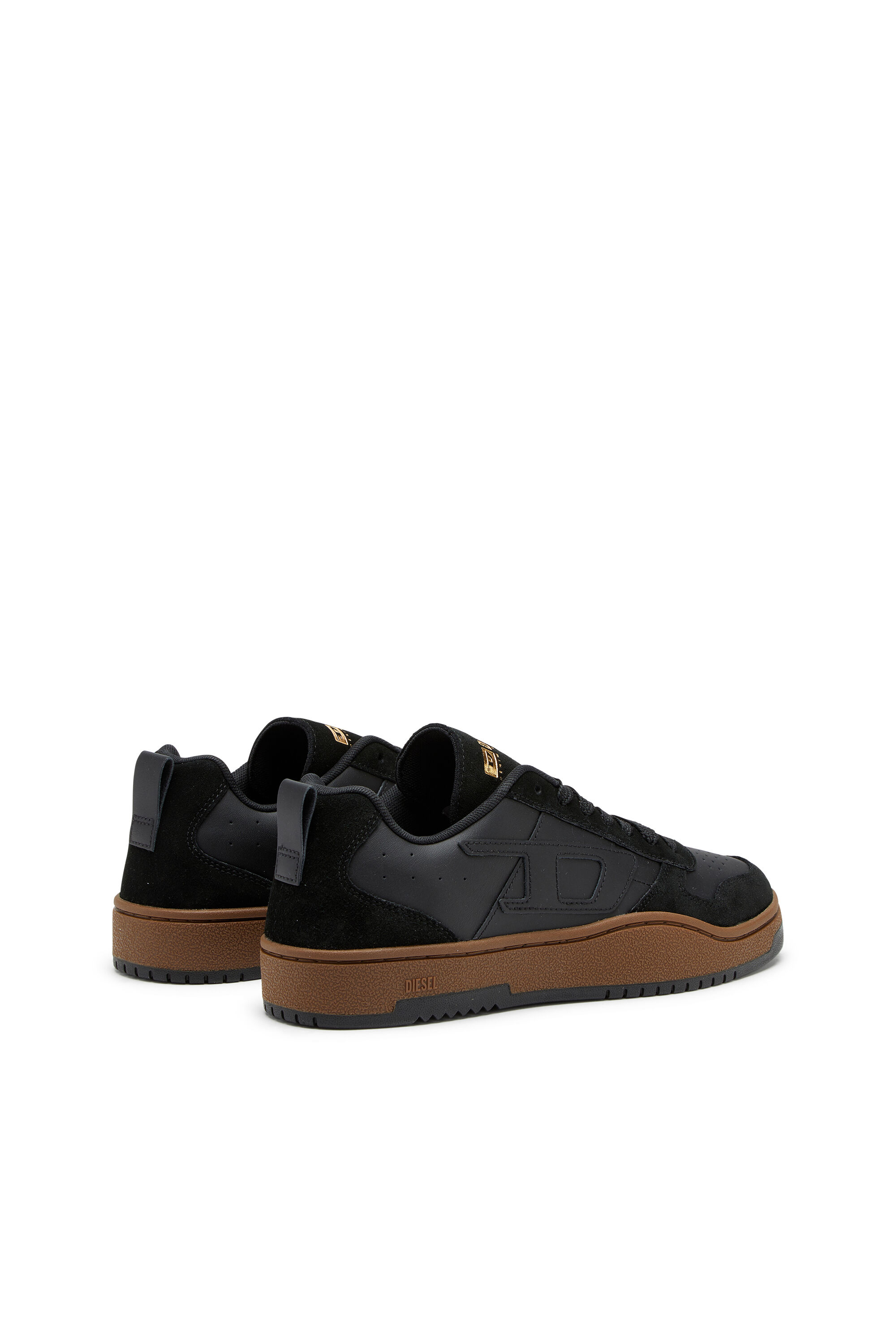 本物品質の and leather in S-Ukiyo-Sneakers Men's suede Diesel | Black | コレクション
