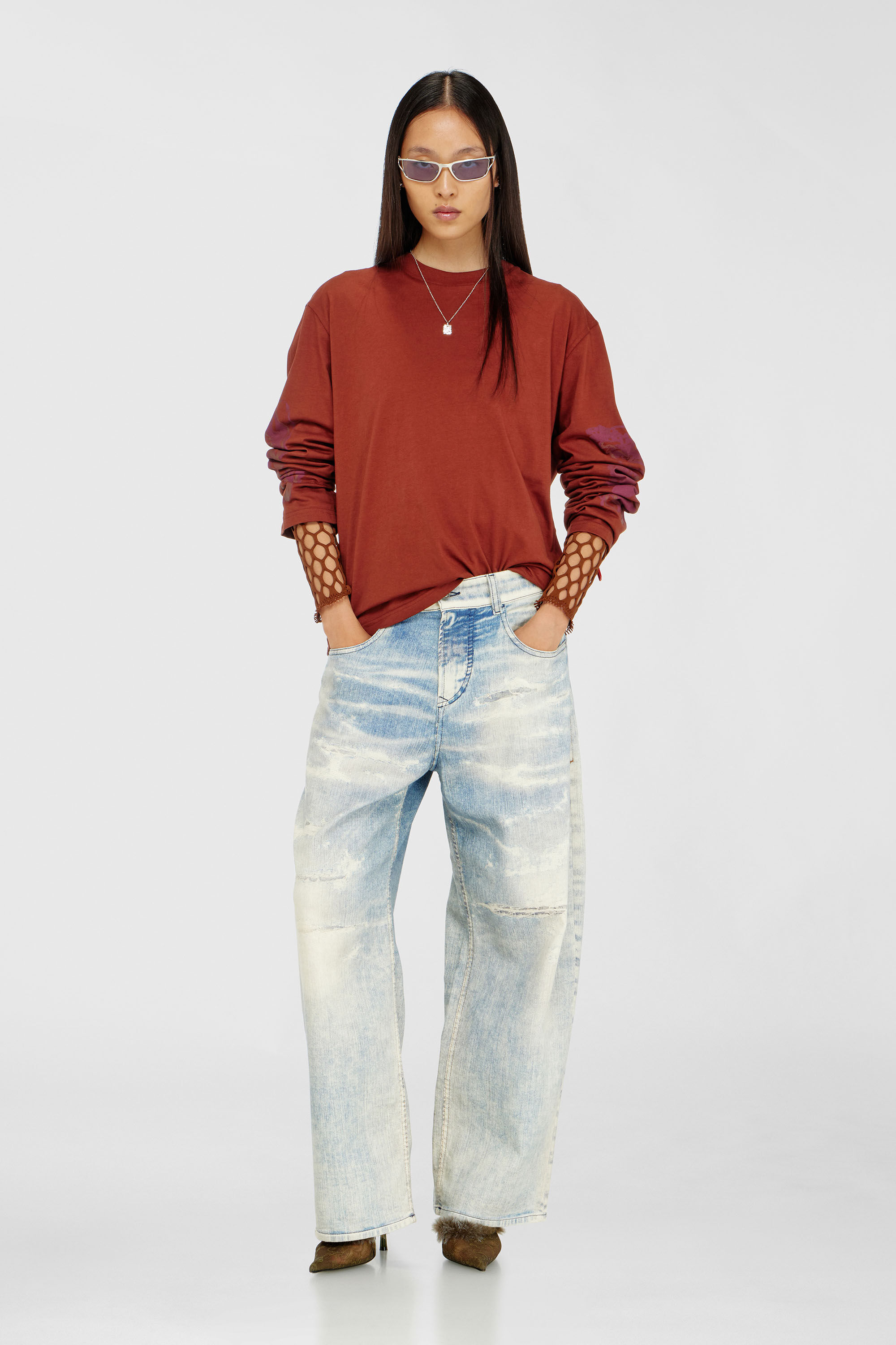 Diesel - Unisex's Relaxed 2097 D-Enim-M Joggjeans&reg; 068XM, Light Blue - 5