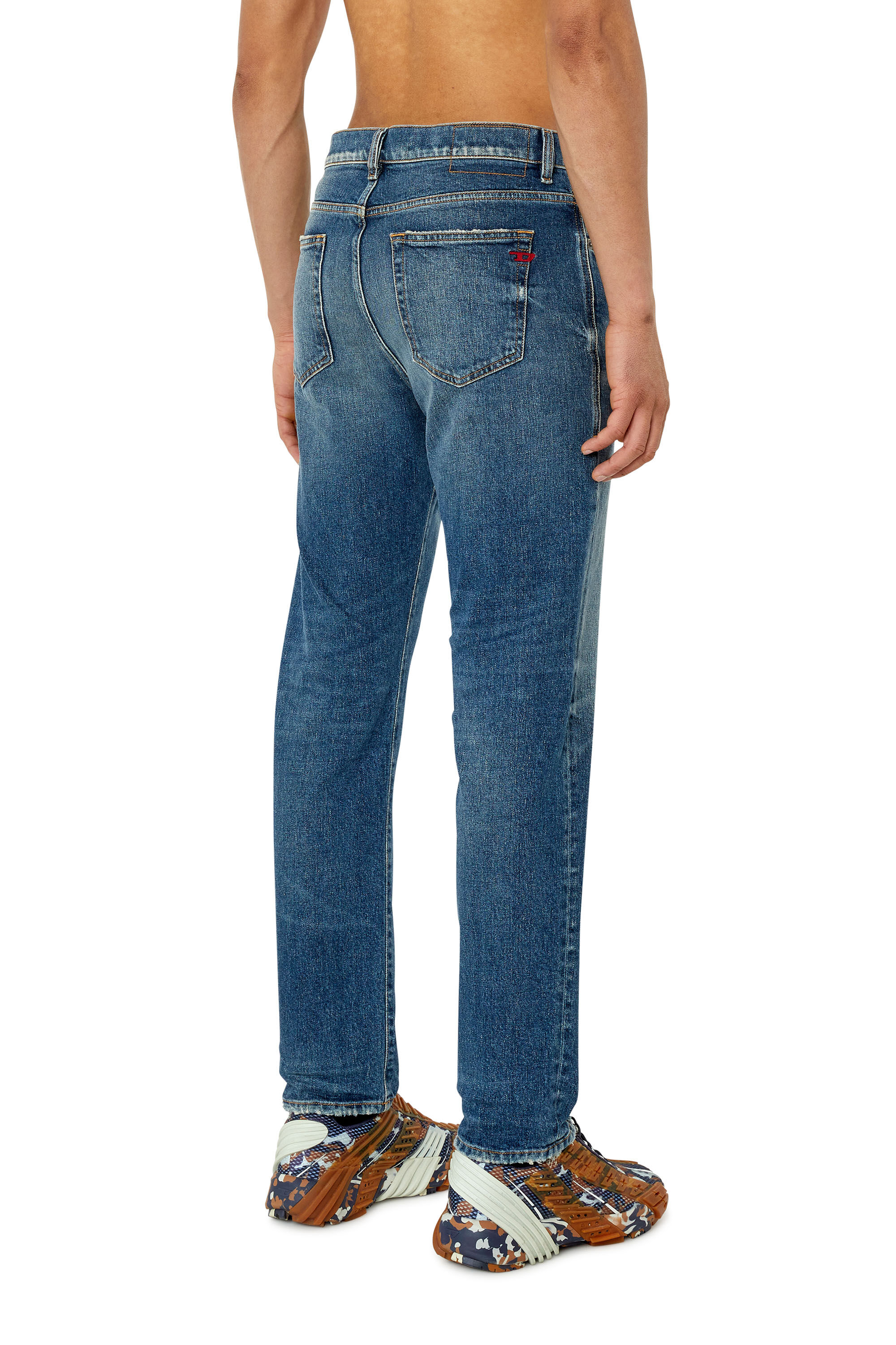 Diesel - Straight Jeans 2020 D-Viker 007L1, Medium blue - Image 4