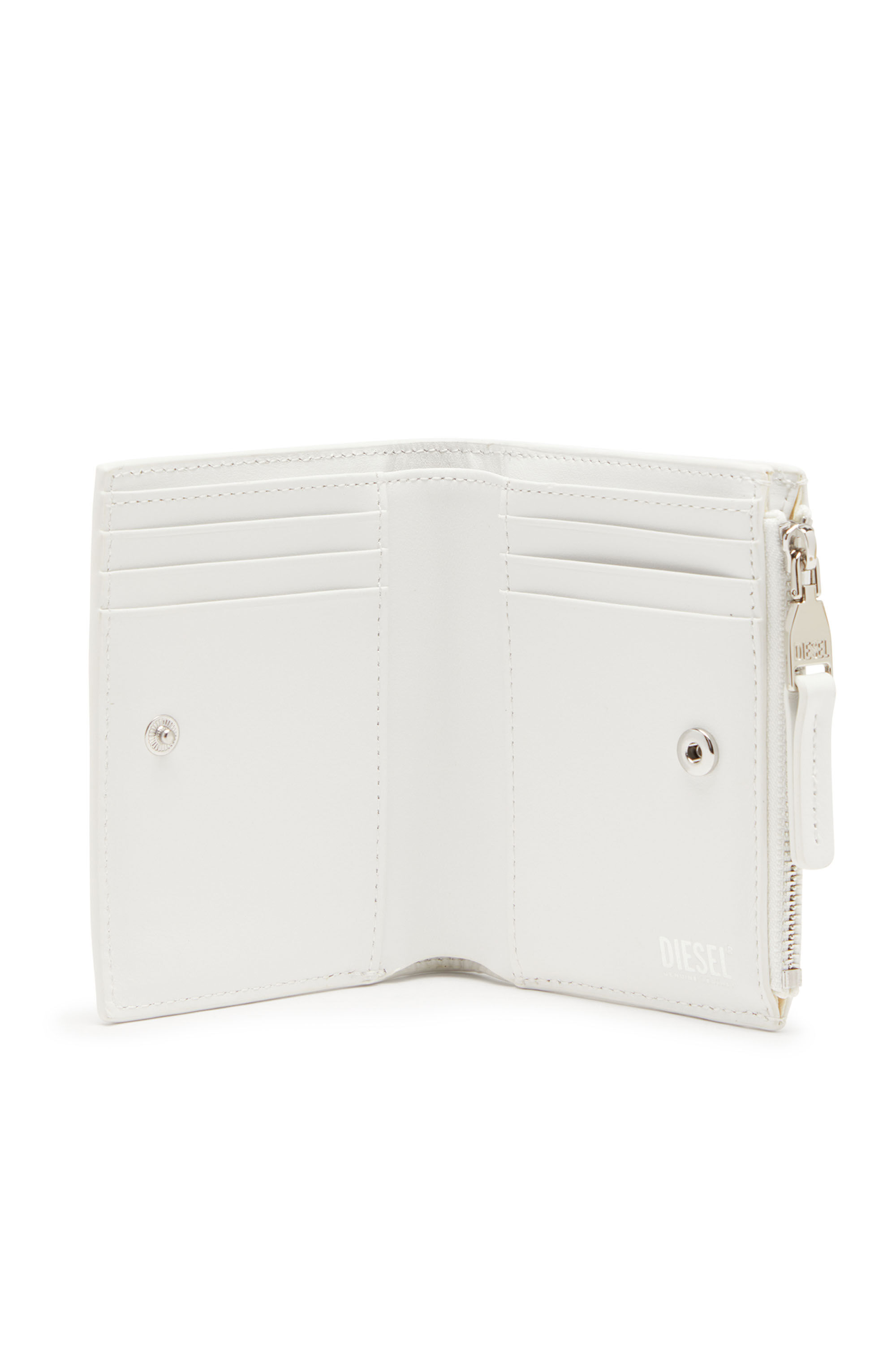 Diesel - 1DR BI-FOLD ZIP II, White - Image 3