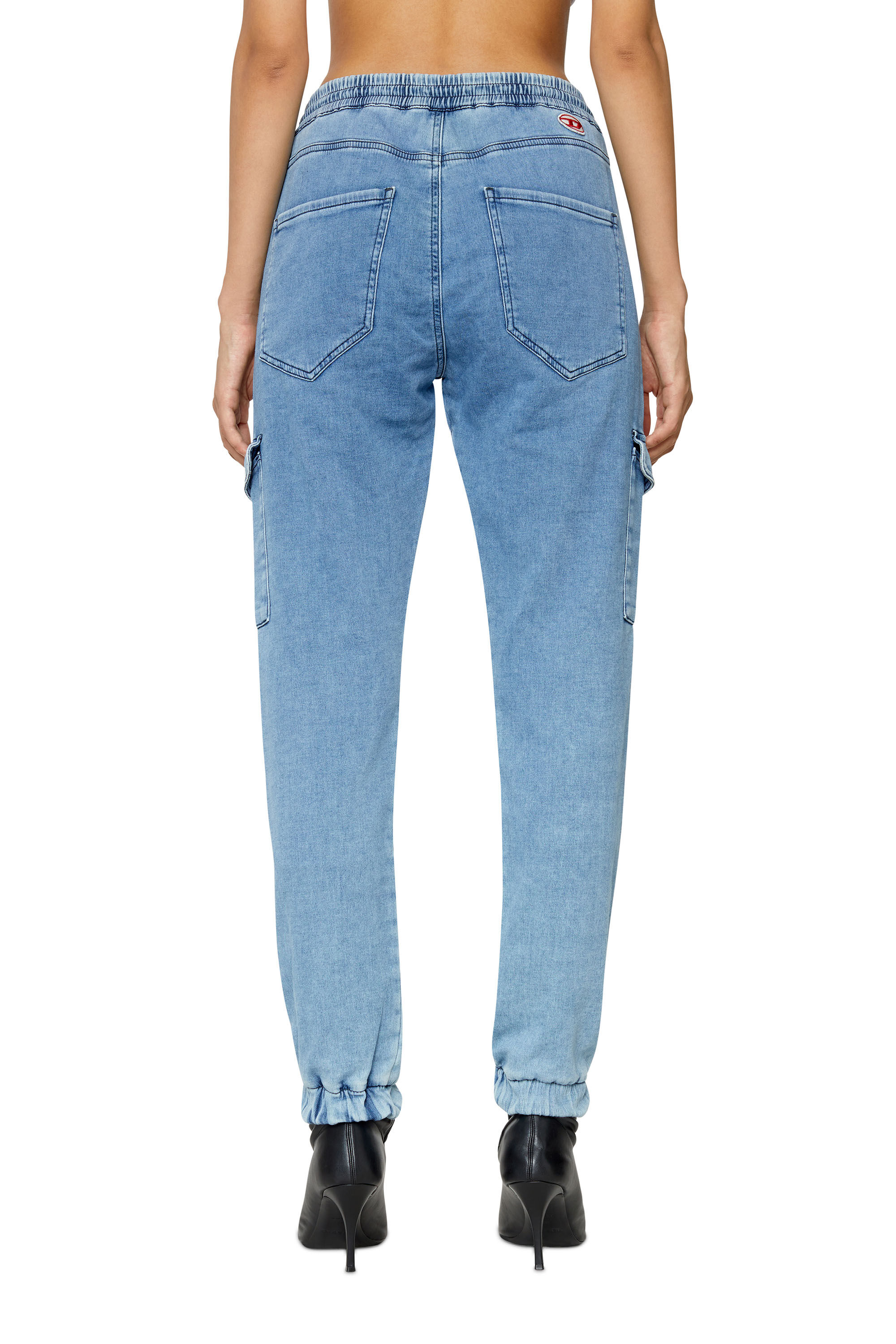 Diesel - Slim D-Ursy Track Denim 069ZR, Light Blue - Image 4