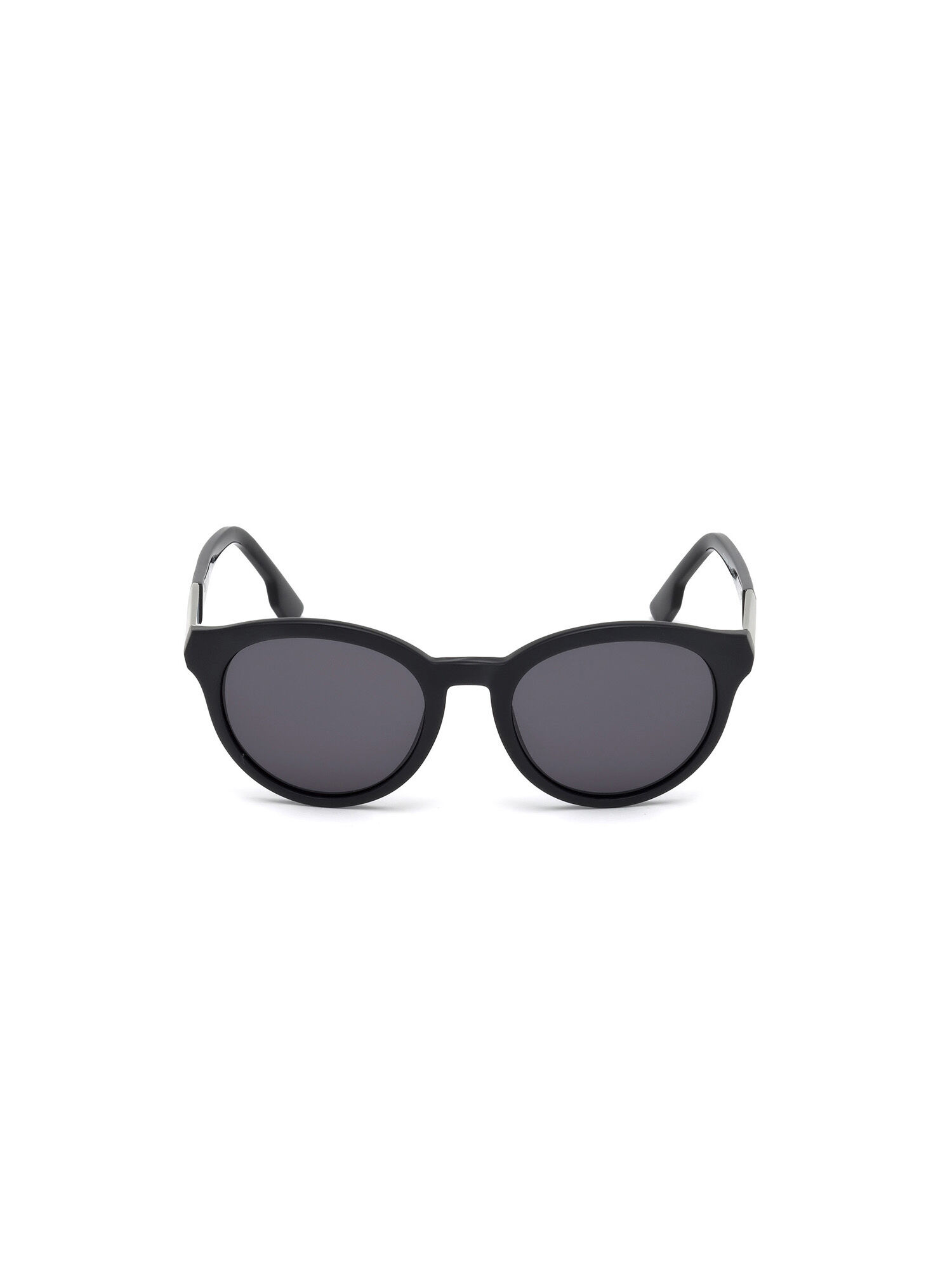 Diesel - DM0186, Unisex's Full rim shape eyewear with metal plaque in Black - 1
