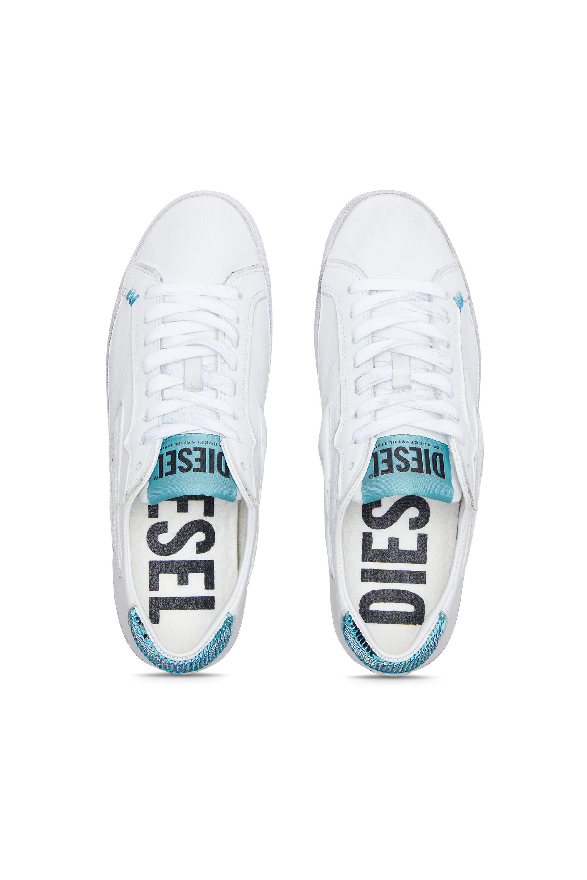 Diesel - S-LEROJI LOW X, White/Blue - Image 4