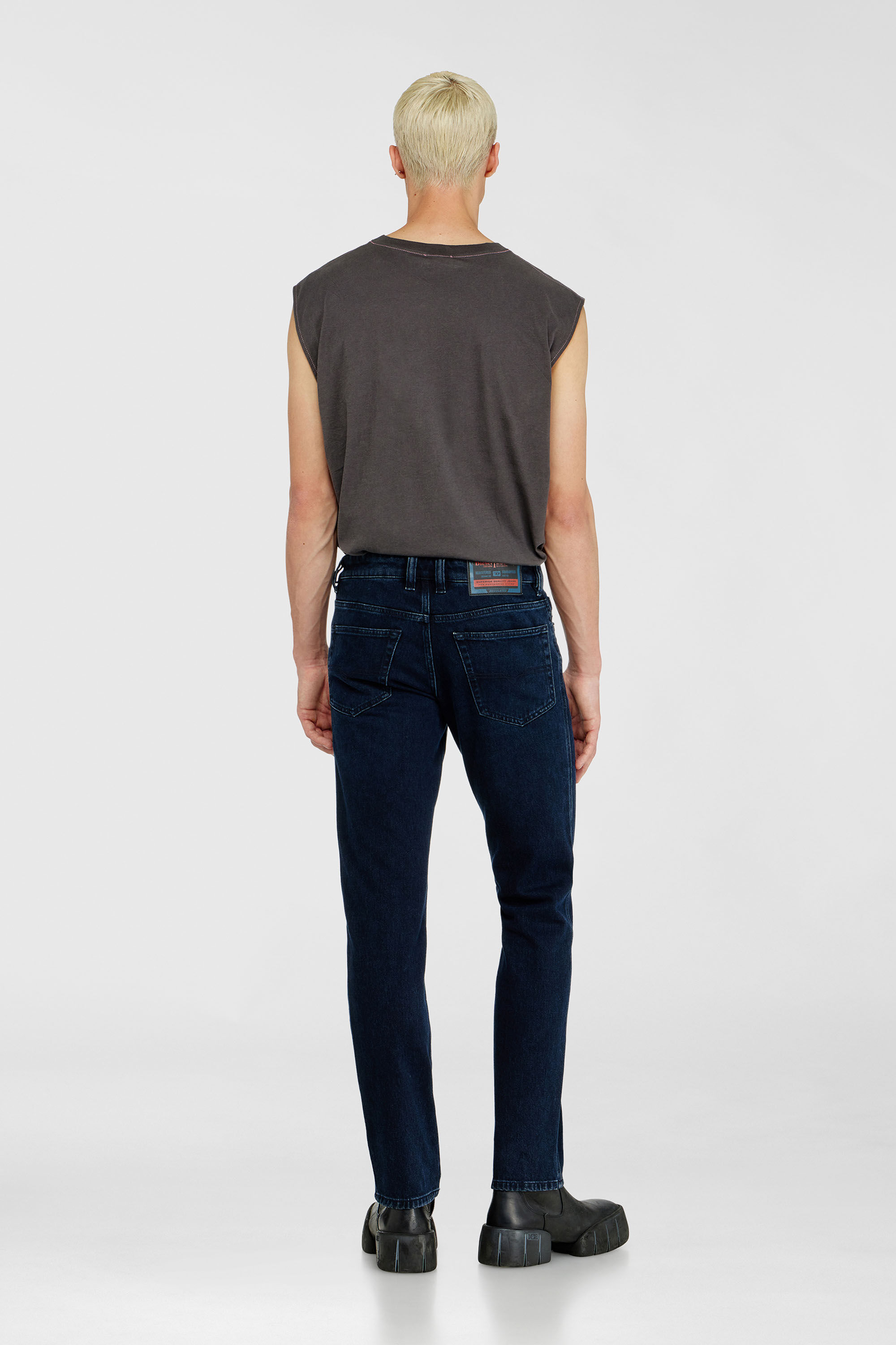 Diesel - Man's Slim Jeans 1993 D-Vyl 0KBBJ, Dark Blue - 3