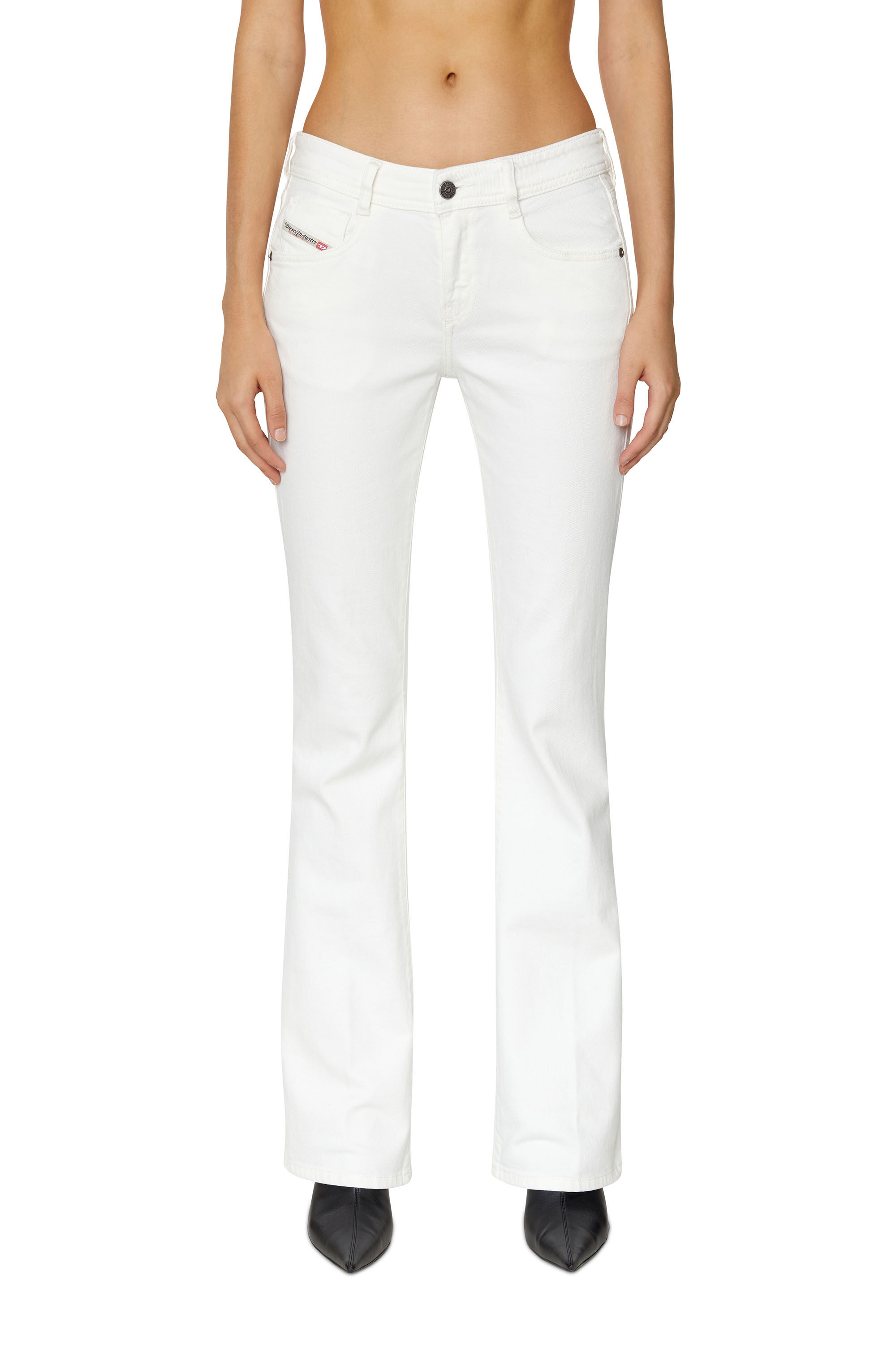 Diesel - 1969 D-Ebbey 09D63 Bootcut and Flare Jeans, White - Image 3
