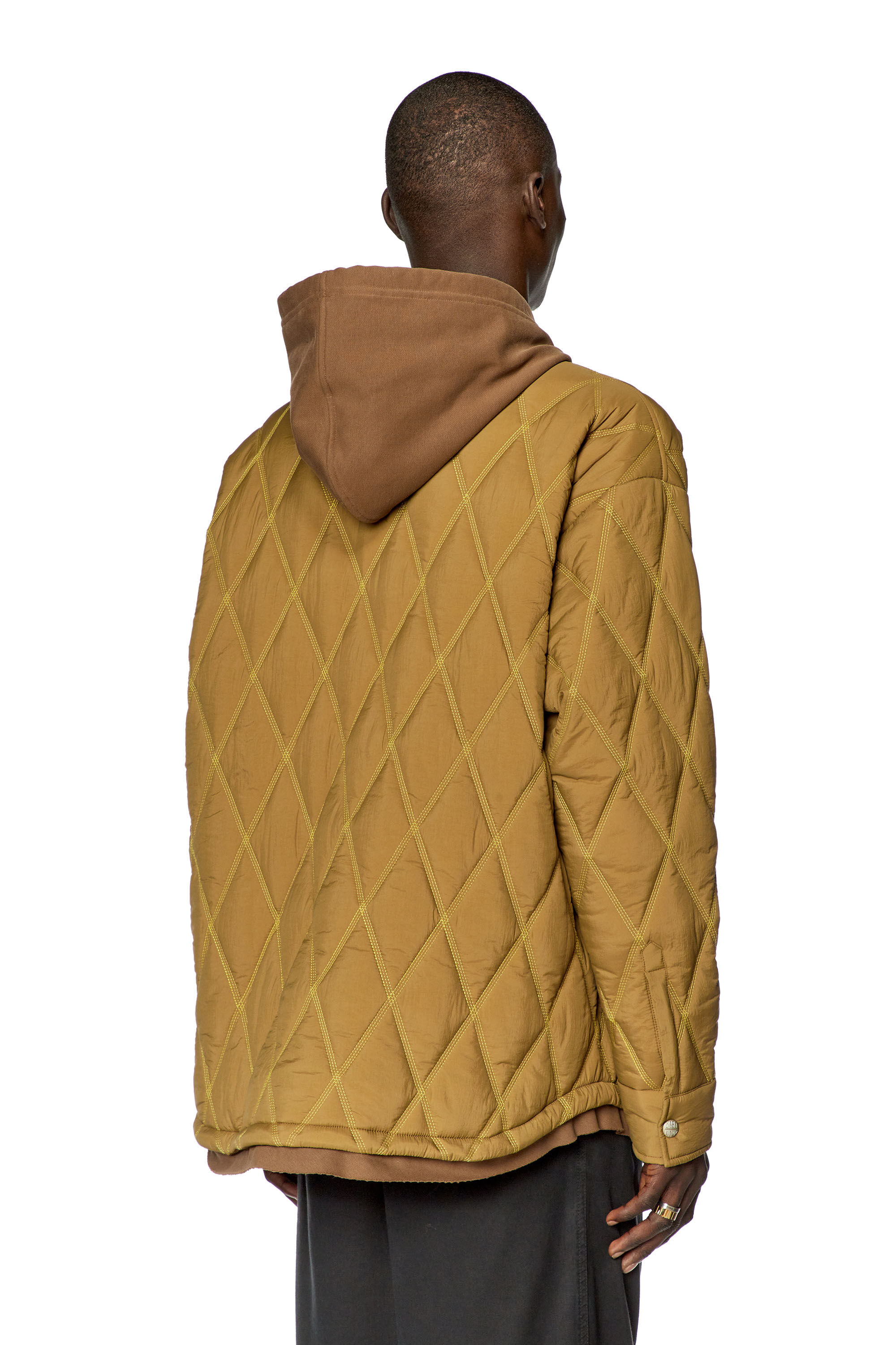 Men's Quilted jacket in quilted nylon | J-ROMEO Diesel