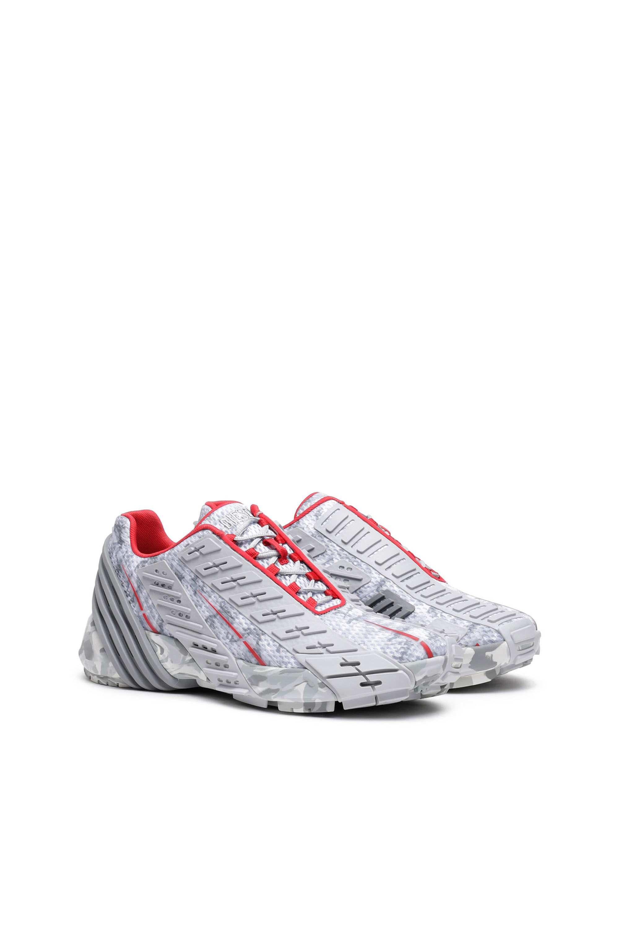 Diesel - S-PROTOTYPE LOW W, Grey/Red - Image 2