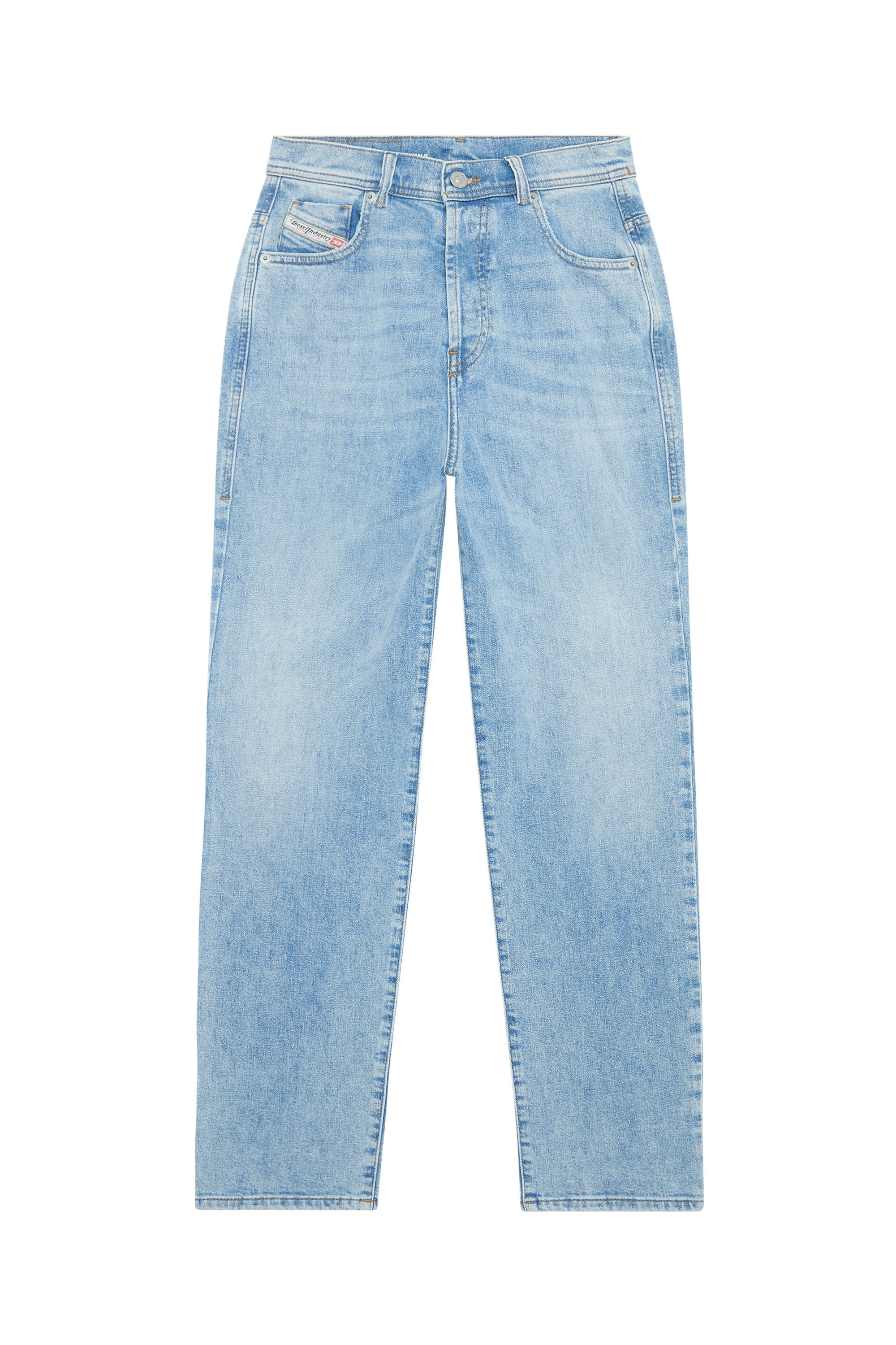Diesel - Straight Jeans 1956 D-Tulip 09F41, Light Blue - Image 2