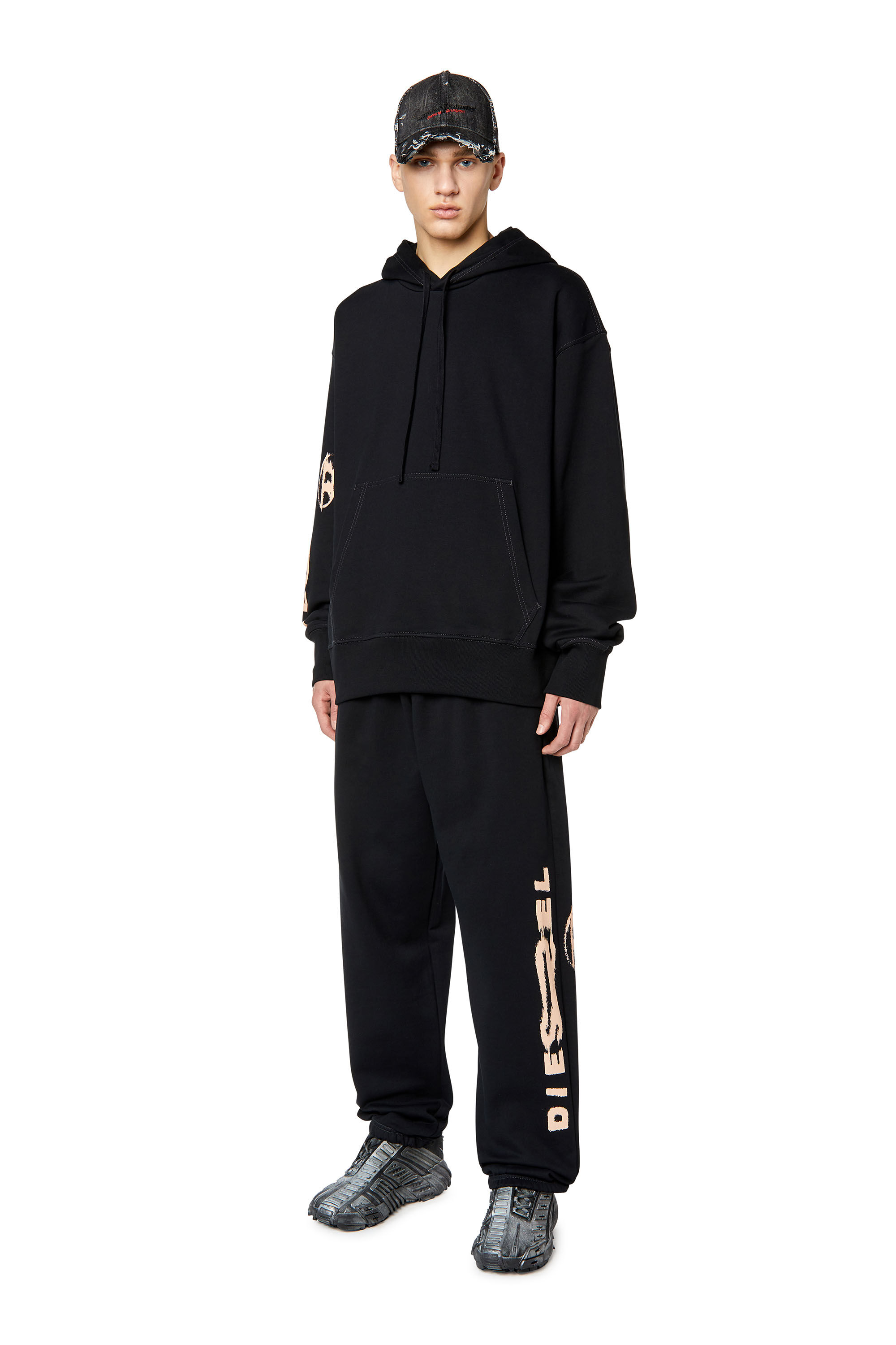Diesel - S-MACS-HOOD-G7, Black - Image 1