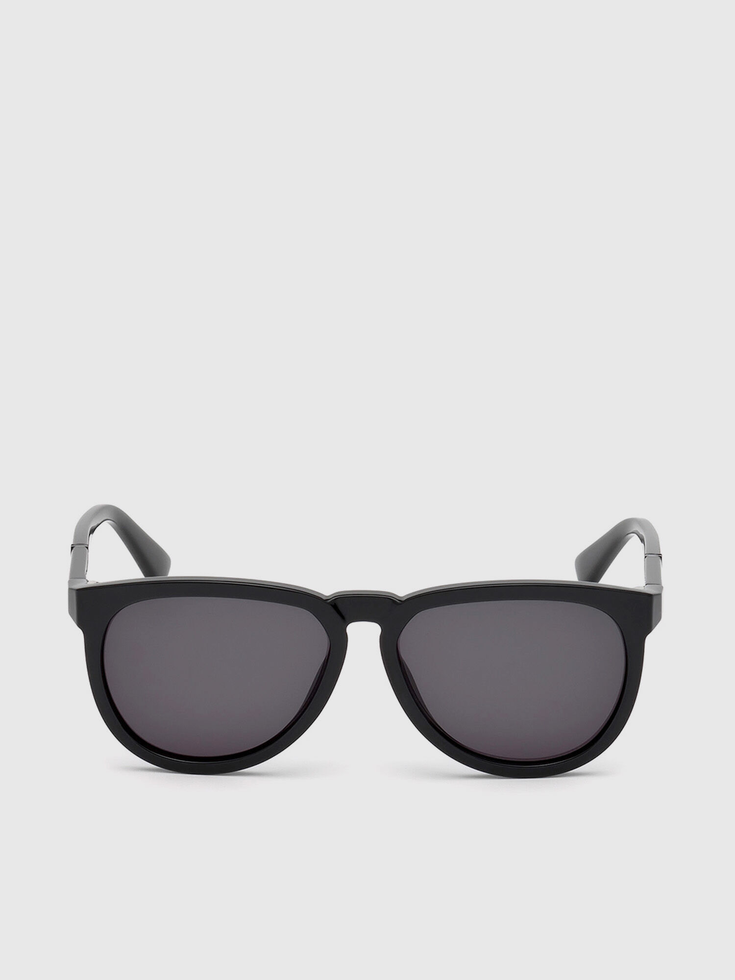 Diesel - DL0272, Unisex's Pilot shape kid eyewear in Black - 1