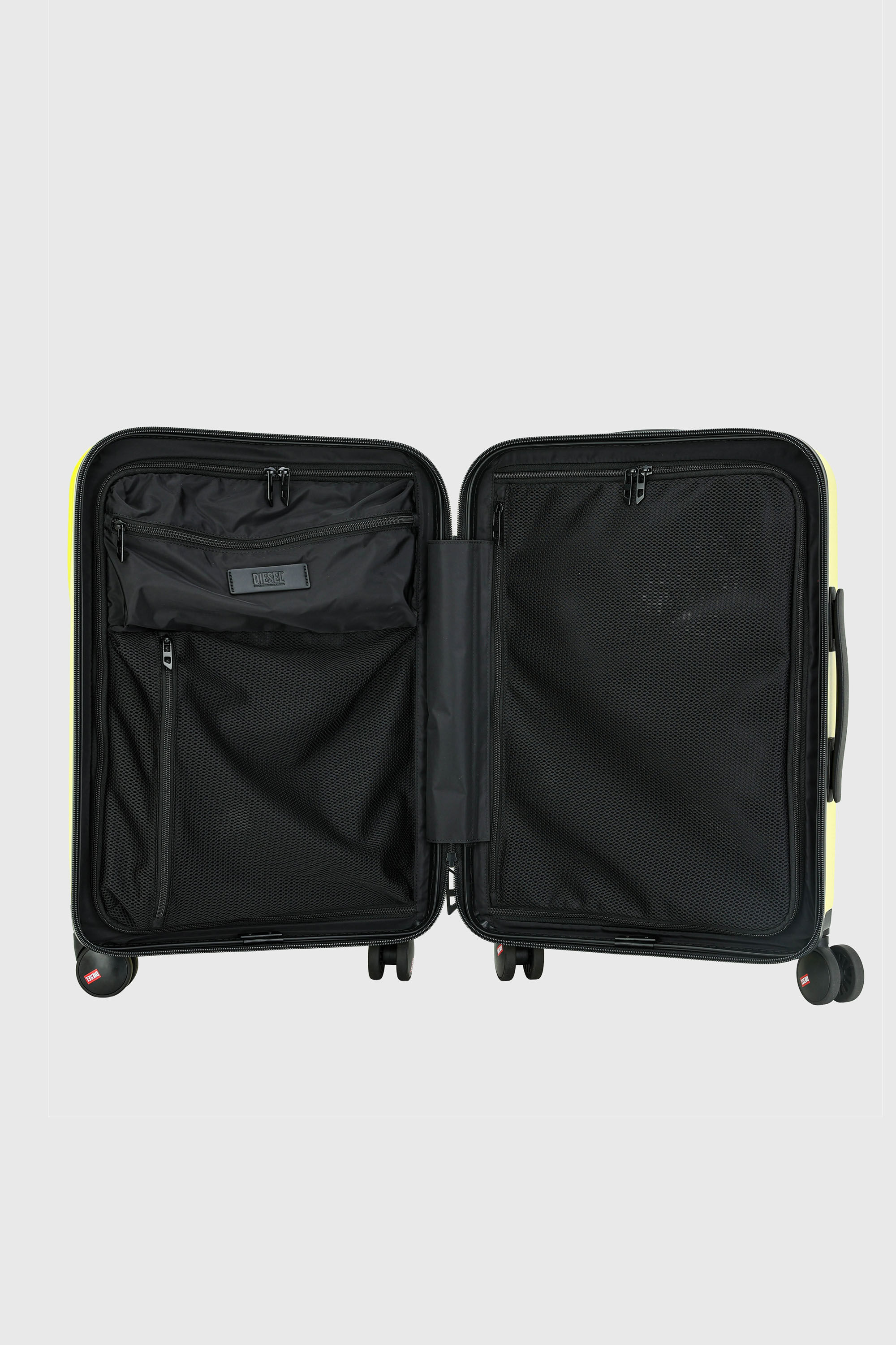 Diesel - LU0043 HARD LUGGAGE - DSL012, Unisex's Oval D suitcase size S in Yellow - 3