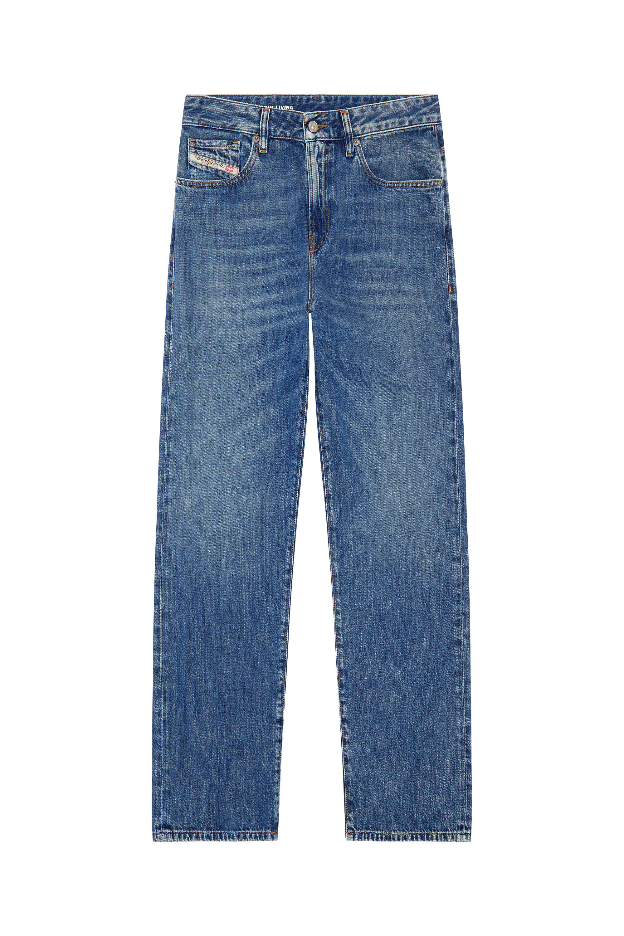 Diesel - Straight Jeans 1999 D-Reggy 068FG, Medium blue - Image 2