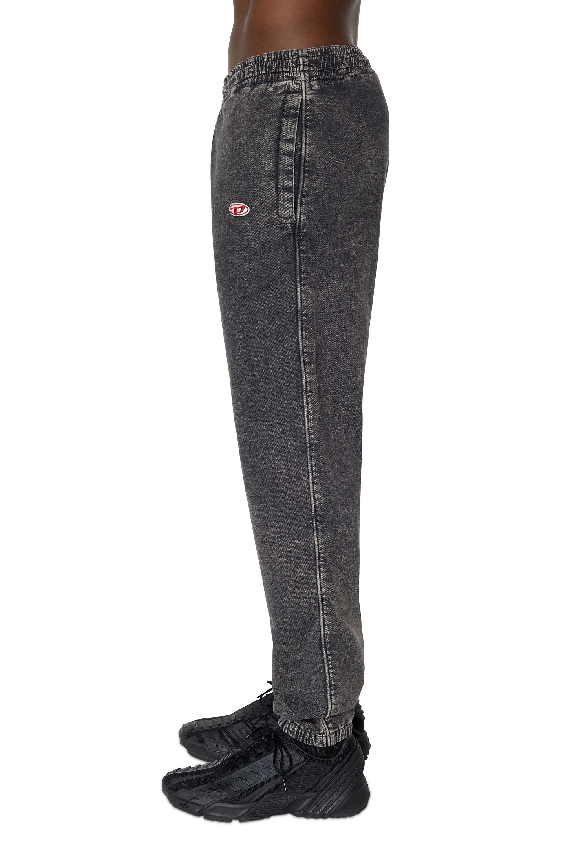 Diesel - D-Lab Track Denim 069ZF Tapered, Black/Dark grey - Image 5