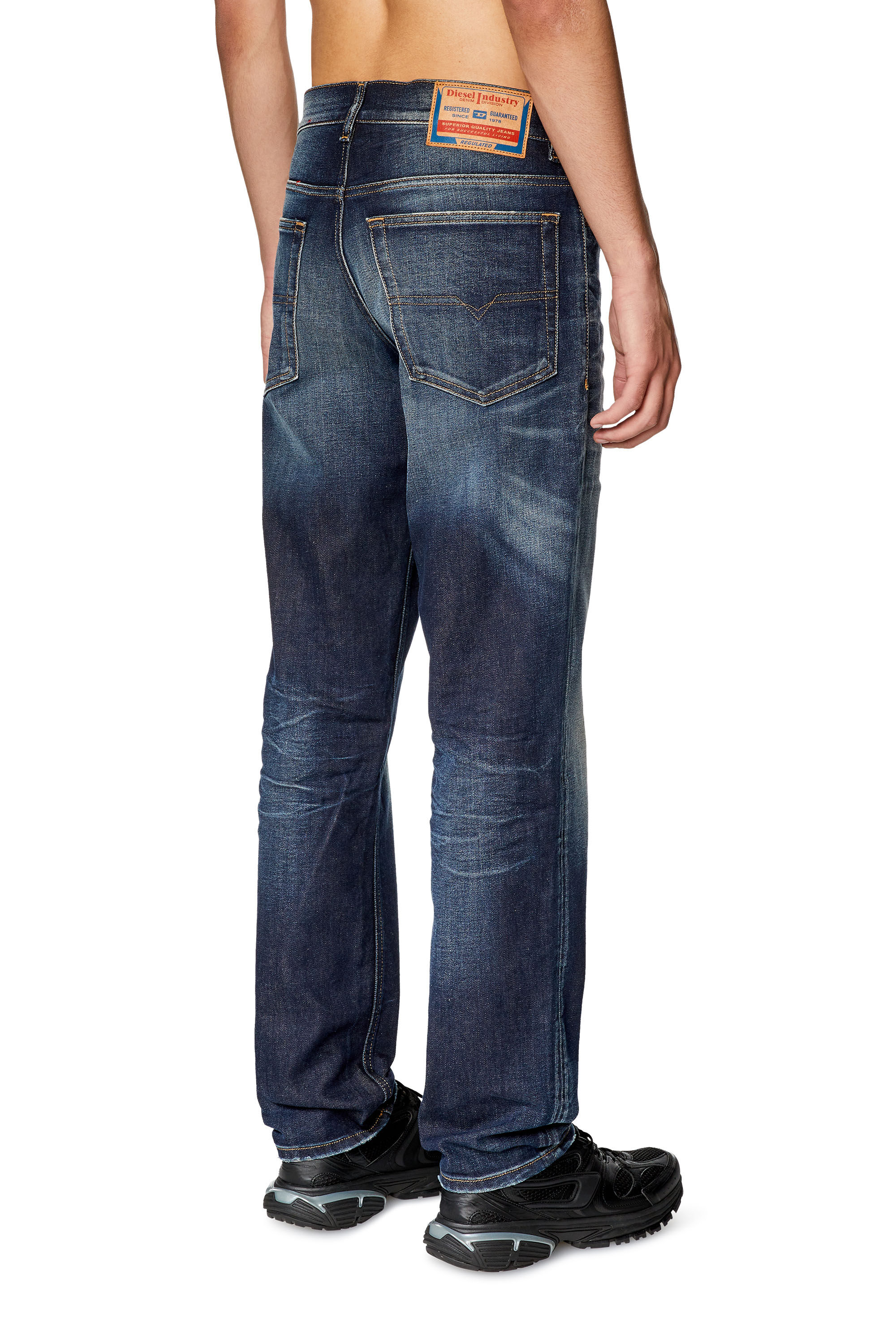Diesel - Tapered Jeans 2023 D-Finitive 09G27, Dark Blue - Image 4