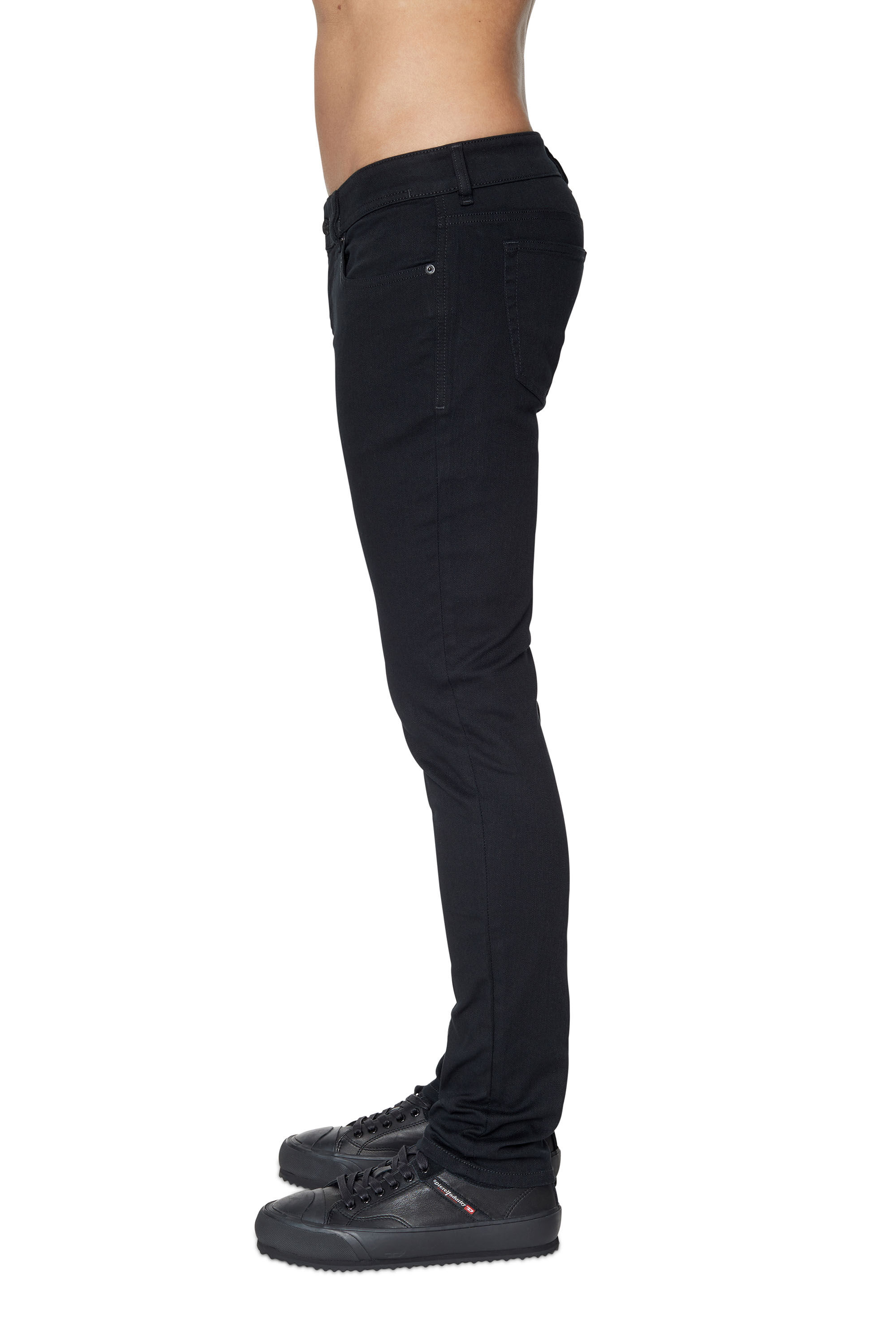 Diesel - 1979 Sleenker 09C51 Skinny Jeans, Black/Dark grey - Image 5