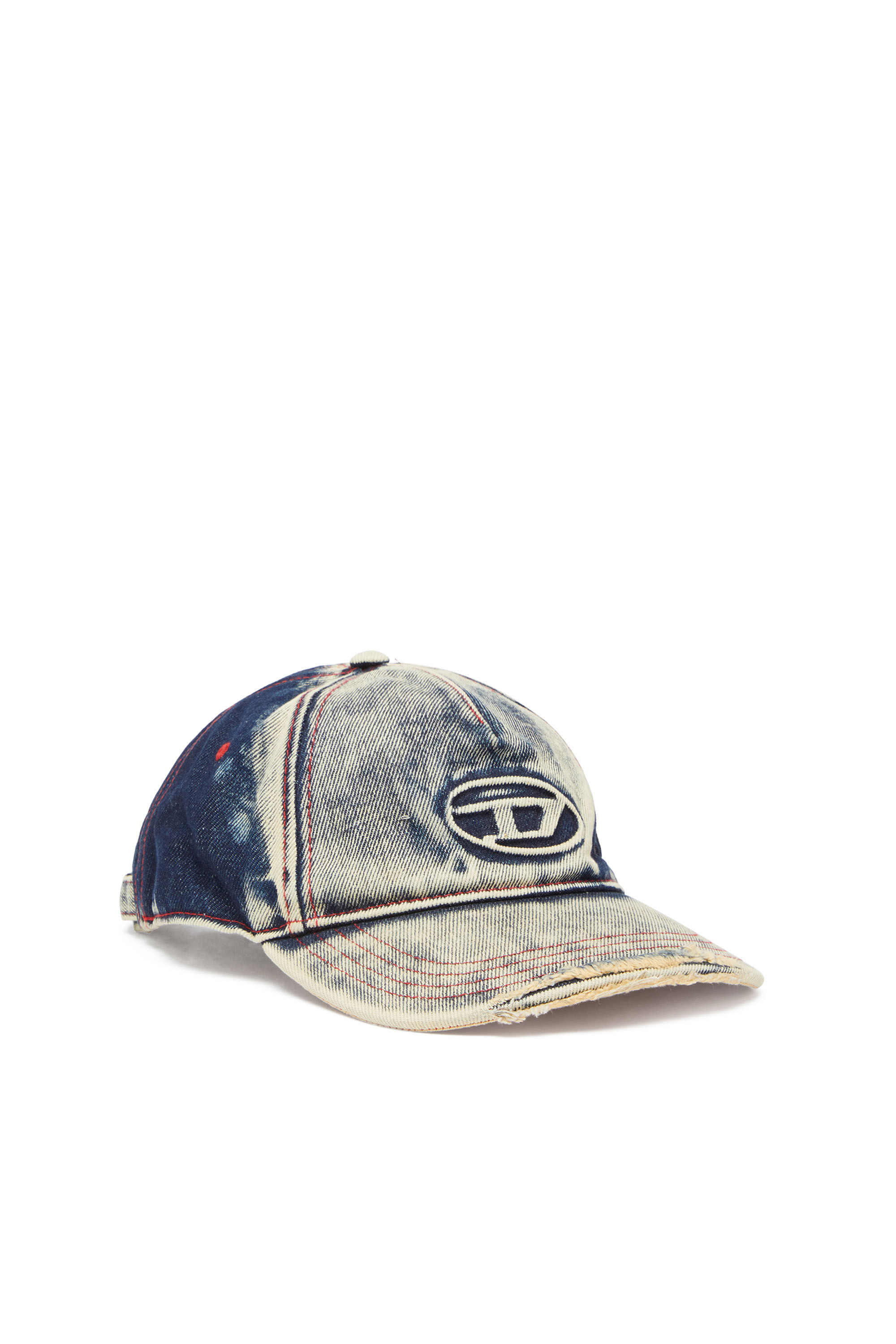 【2025新春福袋】 denim, treated in cap Baseball Man: C-SEYMON D Diesel | logo 帽子