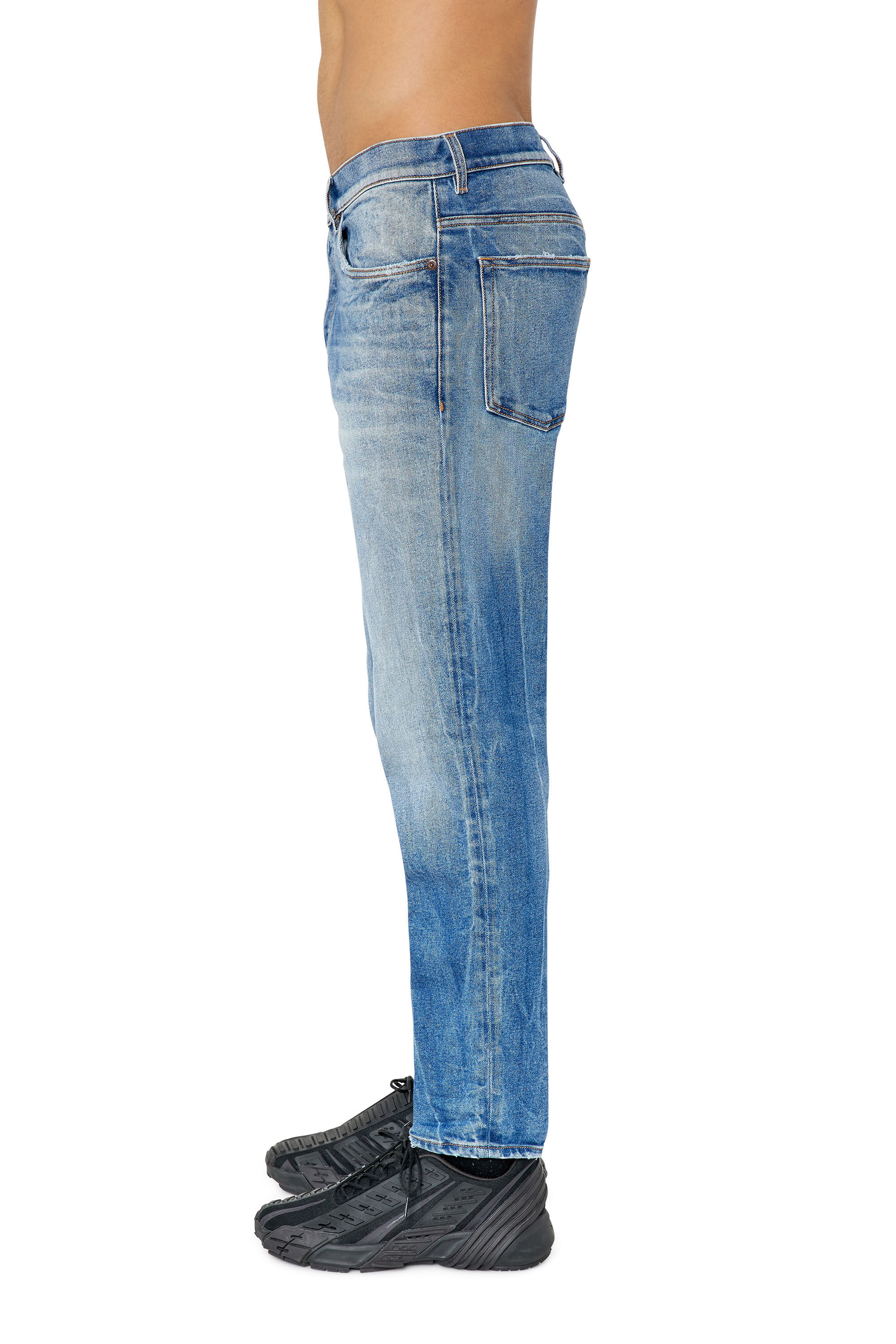 Diesel - 2005 D-Fining 09E85 Tapered Jeans, Light Blue - Image 5