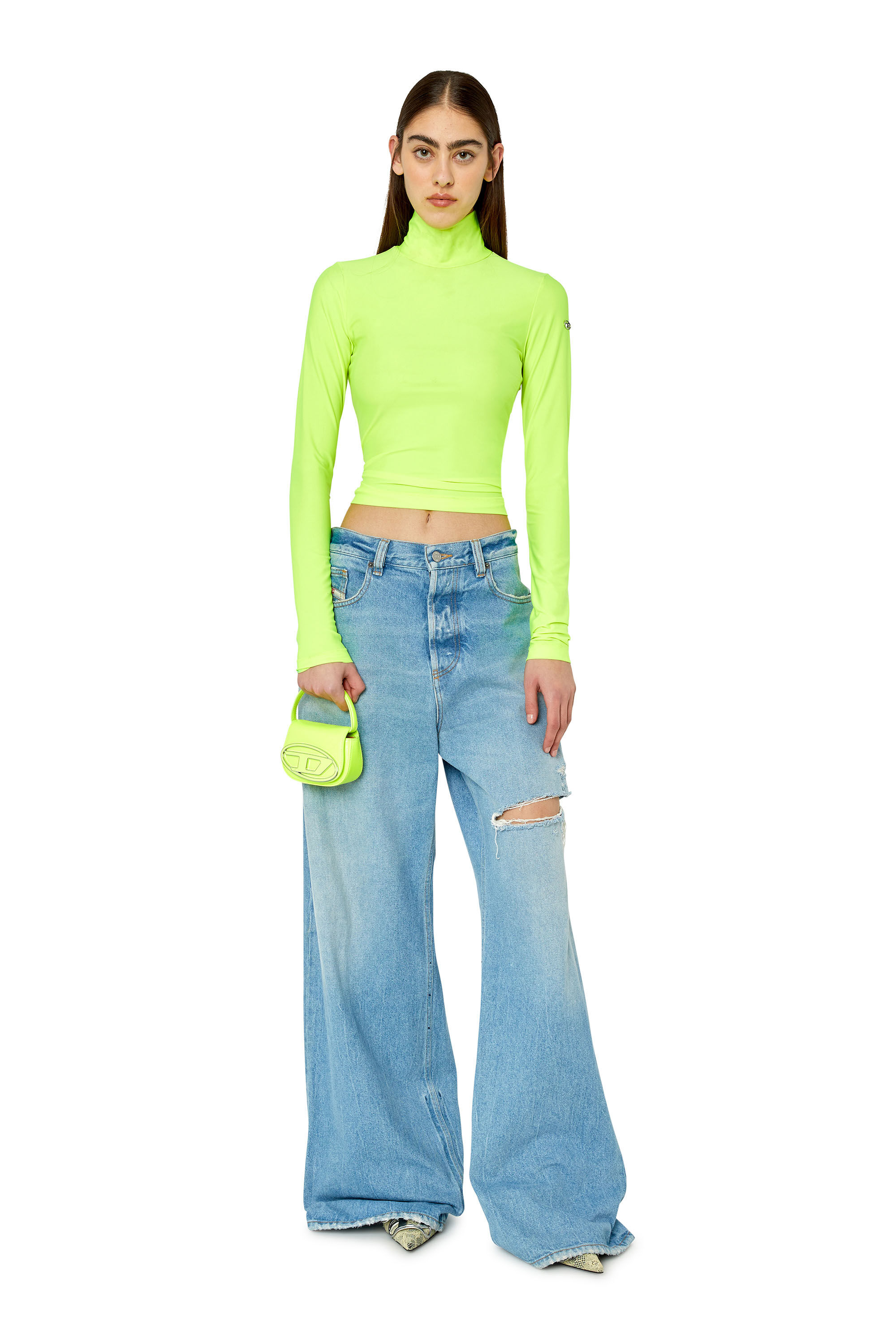 Diesel - T-URTLE-G1, Green Fluo - Image 1