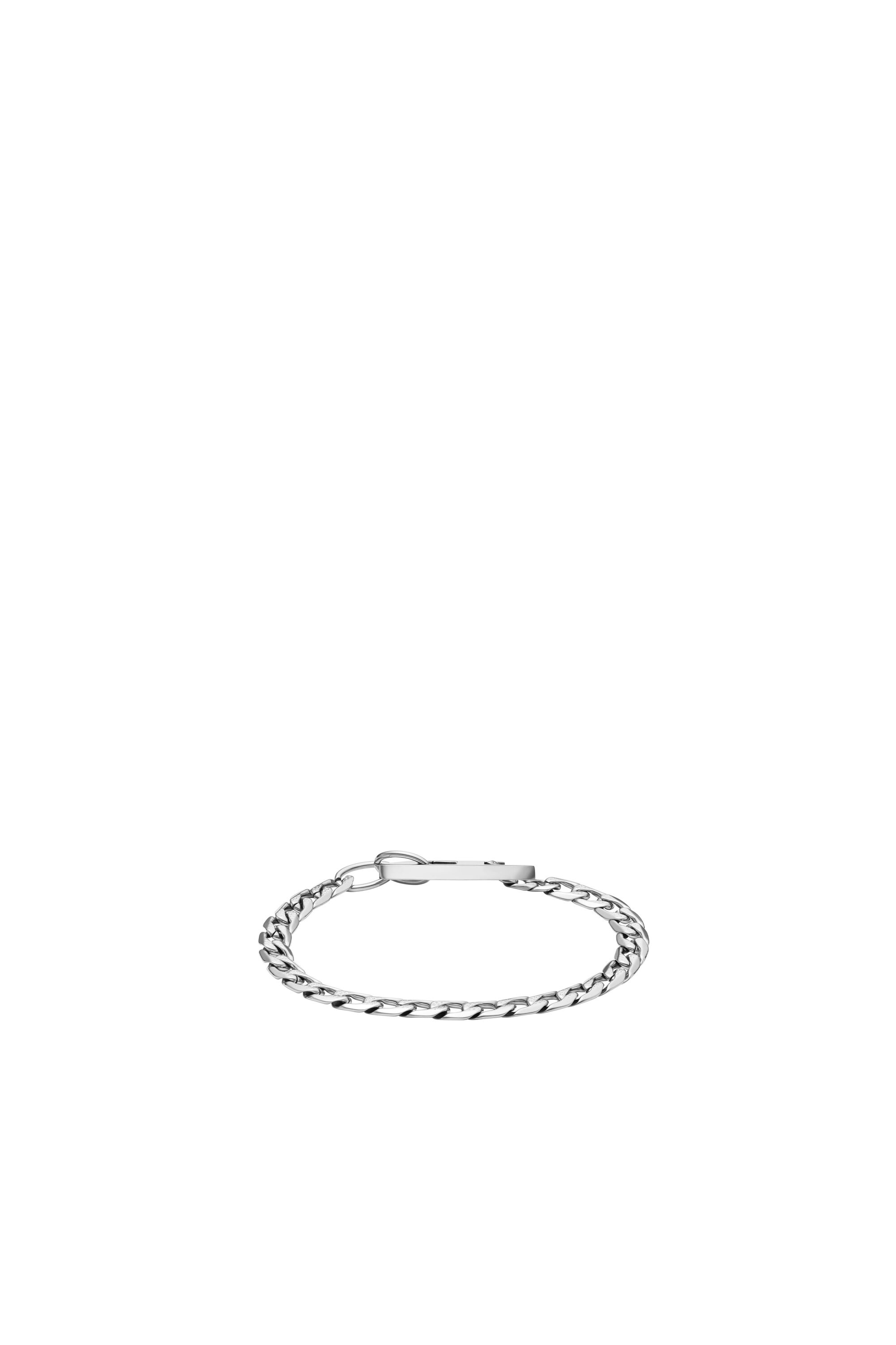 Women's Stainless steel chain bracelet | Silver | Diesel Women's Stainless steel chain bracelet | Silver | Diesel