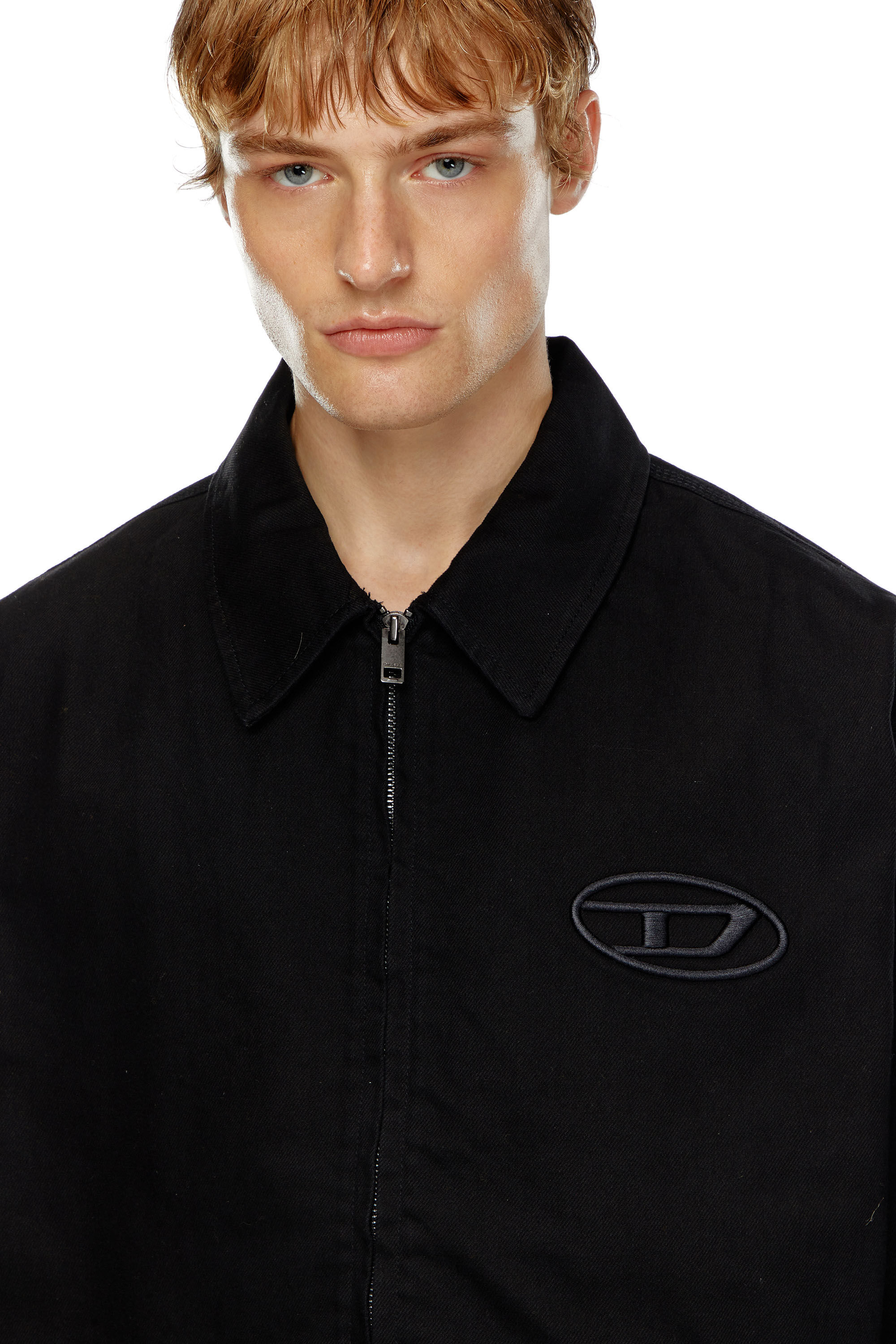 DIESEL - DIESEL ブラックジャケット DIESEL ディーゼル MA-1 A15556RAEZA フライトジャケット J-ROSS