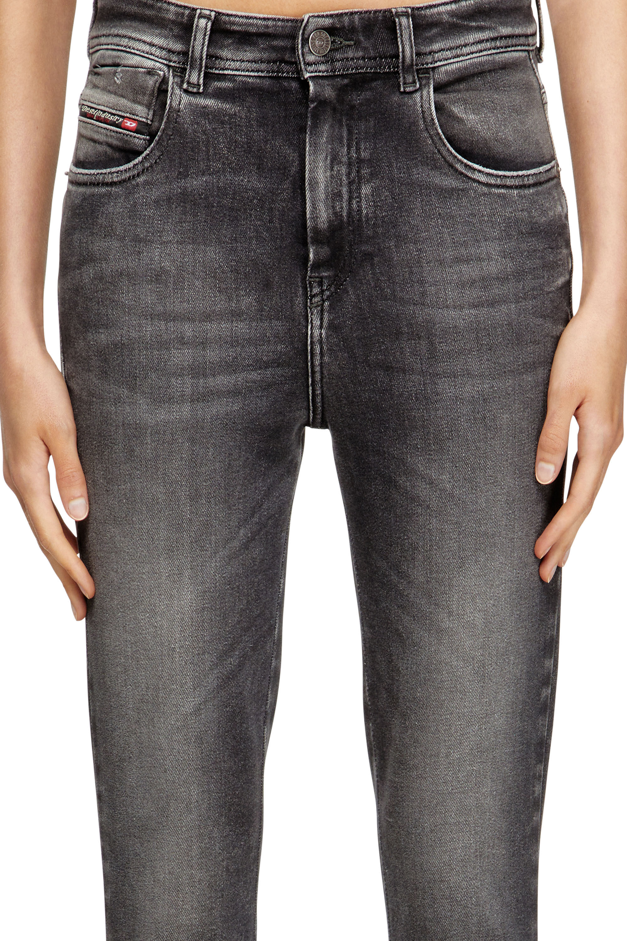 Women's Skinny Jeans | High Waist 1984 Slandy-High | Black/Dark