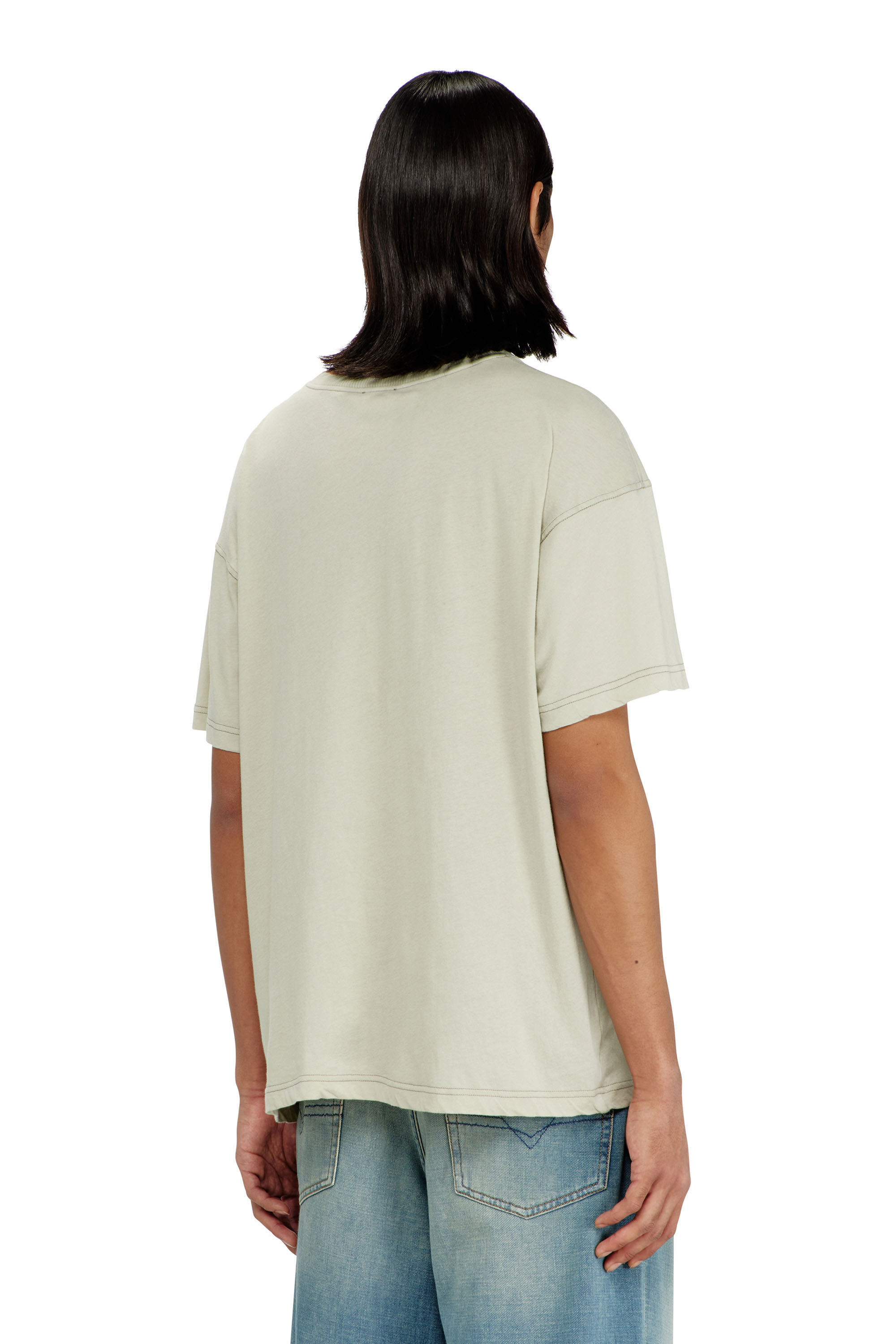 Diesel - T-NORM-AA1, Man's Regular T-shirt with Phoenix print in null - 4