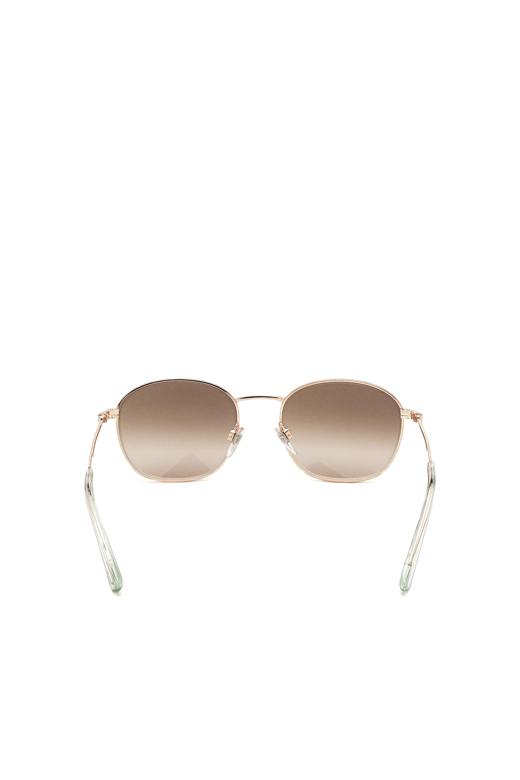 Diesel - DL0307, Unisex's Unisex sunglasses with rounded silhouette in Face Powder - 3