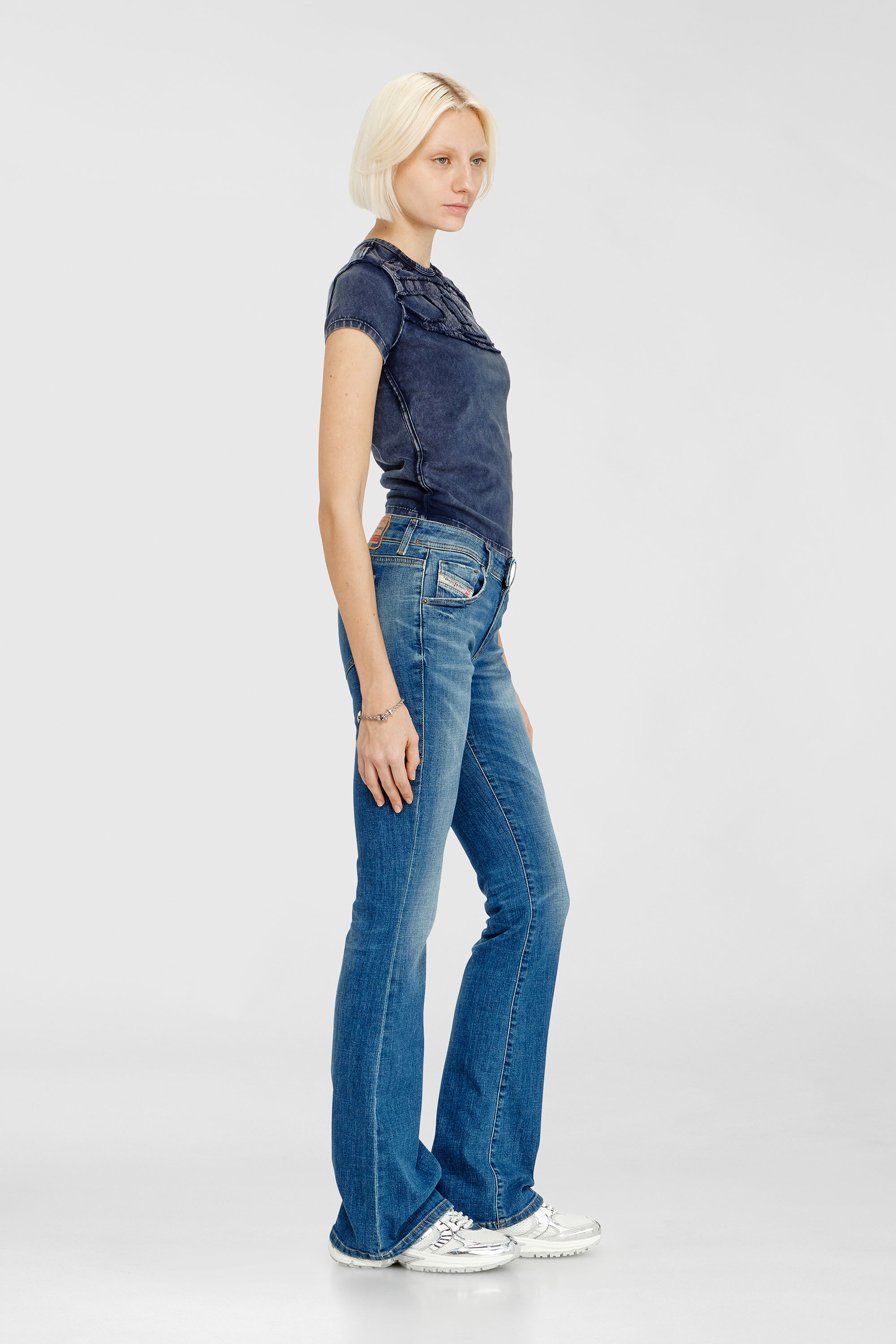 Diesel - Woman's Bootcut Jeans 1969 D-Ebbey 09J33, Medium blue - 2