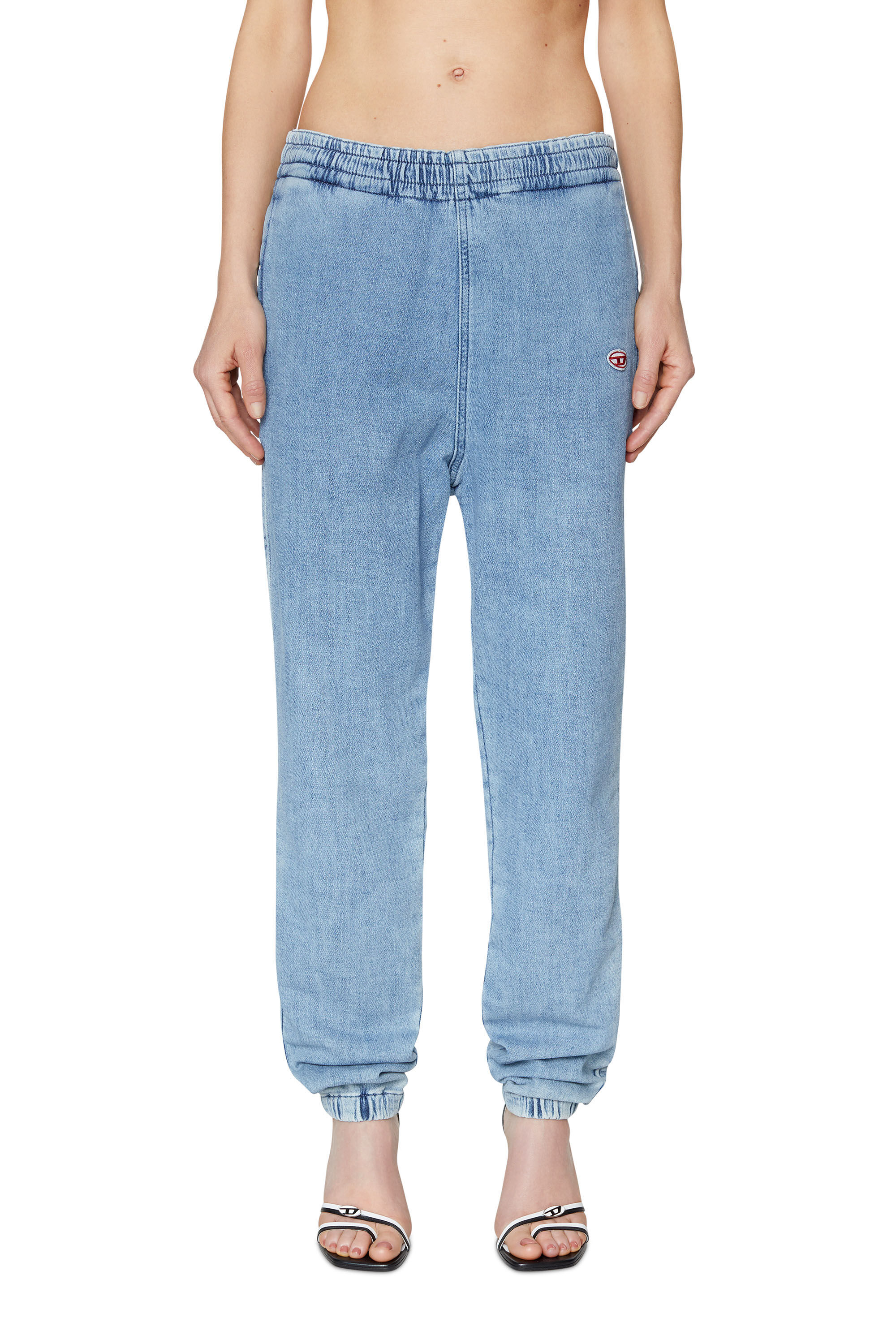 Diesel - D-Lab Track Denim 09D01 Tapered, Light Blue - Image 3