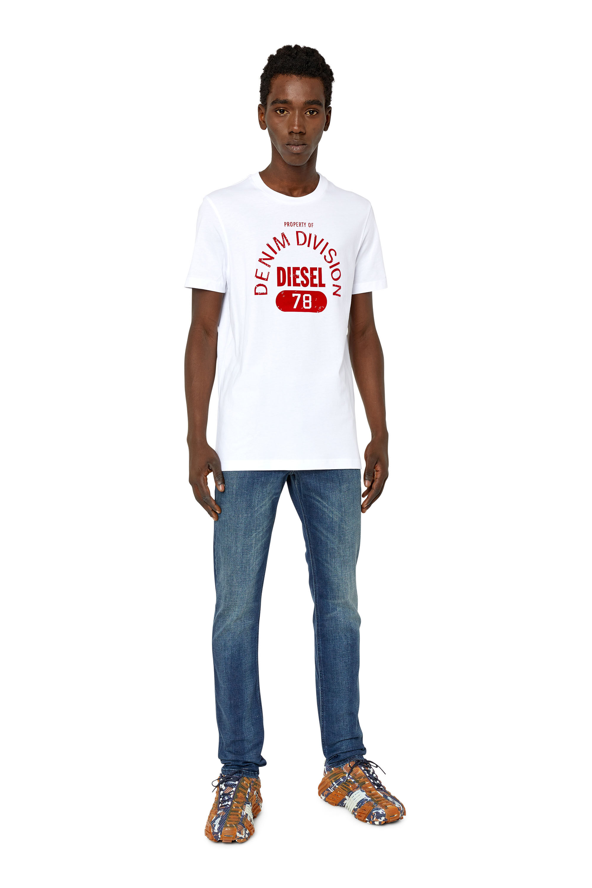 Diesel - 1979 Sleenker 09F58 Skinny Jeans, Dark Blue - Image 1