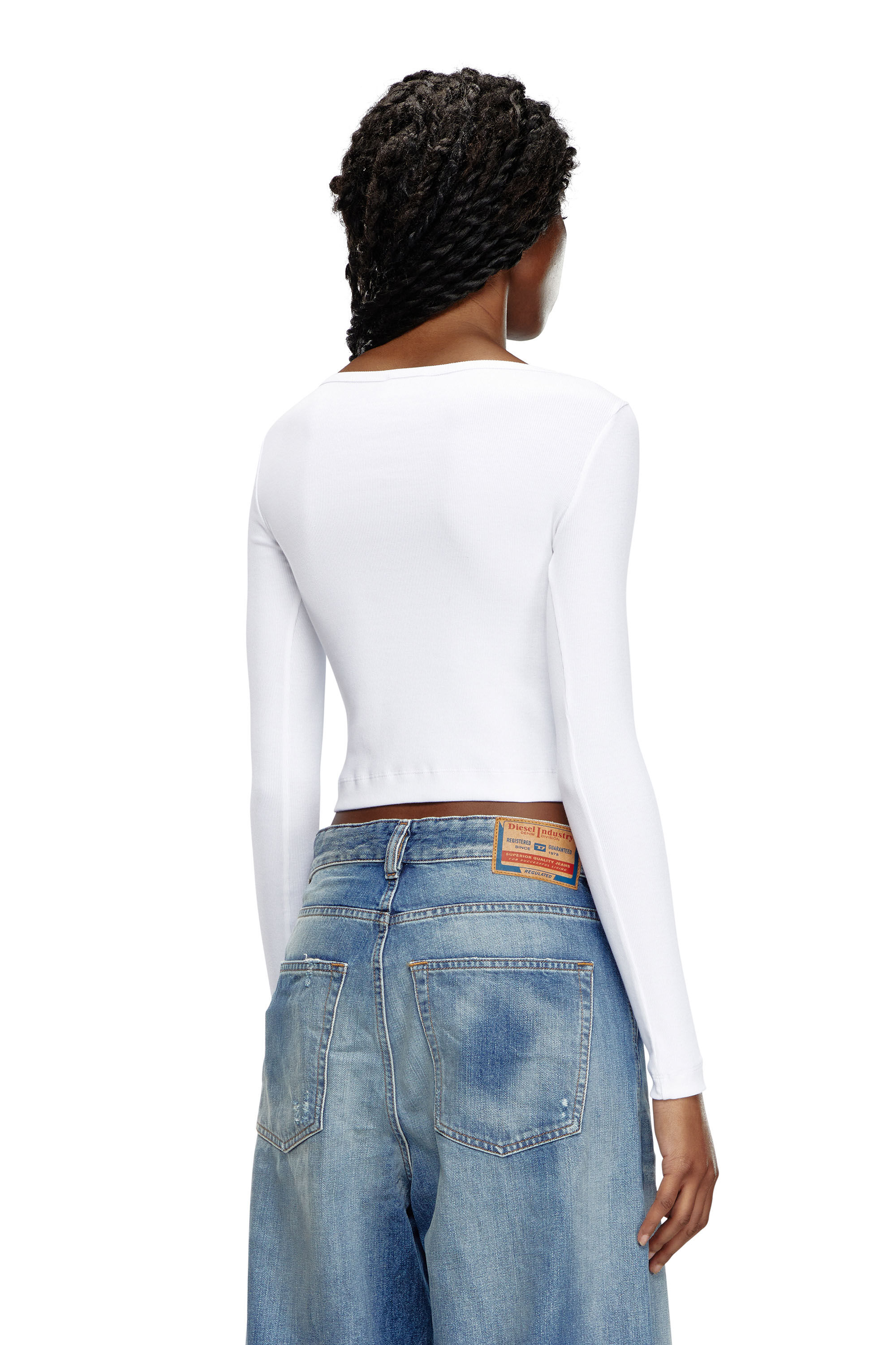 Diesel - T-BALLET-D, White - Image 4